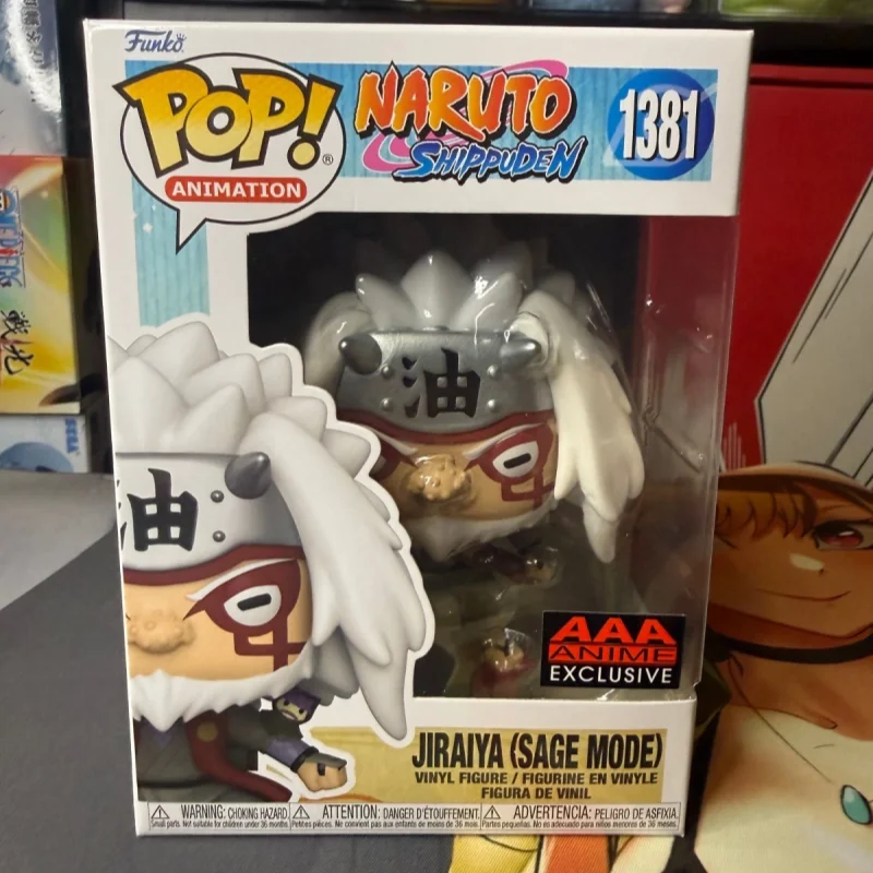 Genuine Funko Pop Naruto Jiraiya (Sage Mode) #1381 Action Figures Limited Edition Statue Doll Model Collect Children Gift Toys
Genuine Funko Pop Naruto Jiraiya (Sage Mode) #1381 Action Figures Limited Edition Statue Doll Model Collect Children Gift Toys