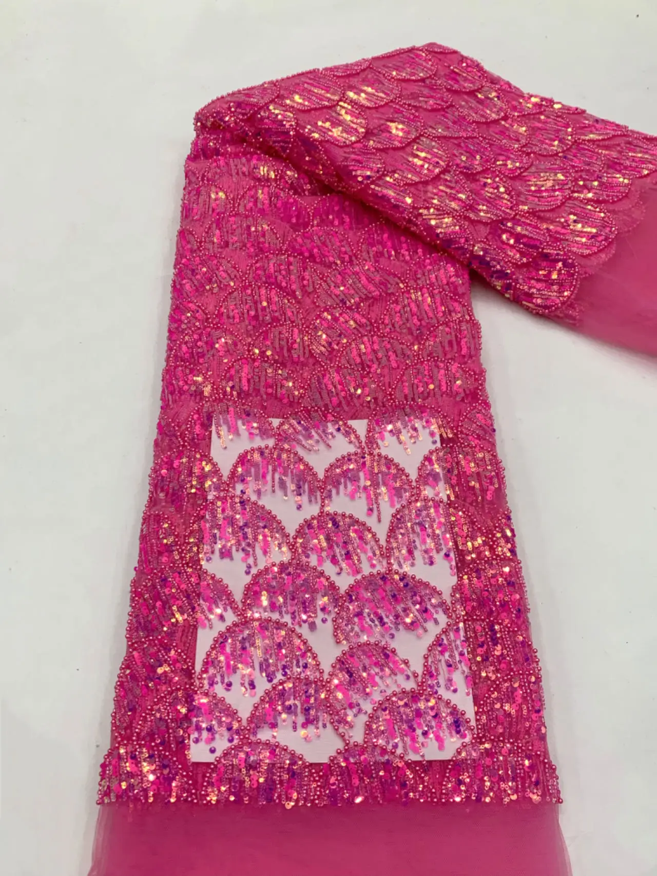 Luxury Handmade Beads Nigerian Lace Fabric 2023 African French Sequins Embroidery Lace Sequins for Party Dress VXB5795
Luxury Handmade Beads Nigerian Lace Fabric 2023 African French Sequins Embroidery Lace Sequins for Party Dress VXB5795