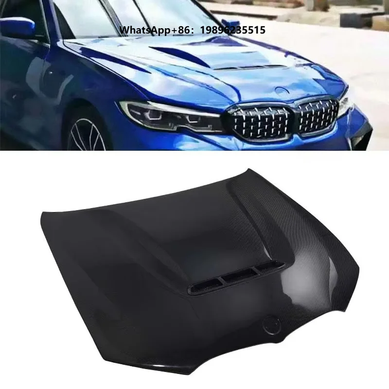 New 3 Series G20 G28 Carbon Fiber Hood Honeycomb Style Engine Cover Bonnet with Modified Bolts Direct Car Compatibility
New 3 Series G20 G28 Carbon Fiber Hood Honeycomb Style Engine Cover Bonnet with Modified Bolts Direct Car Compatibility