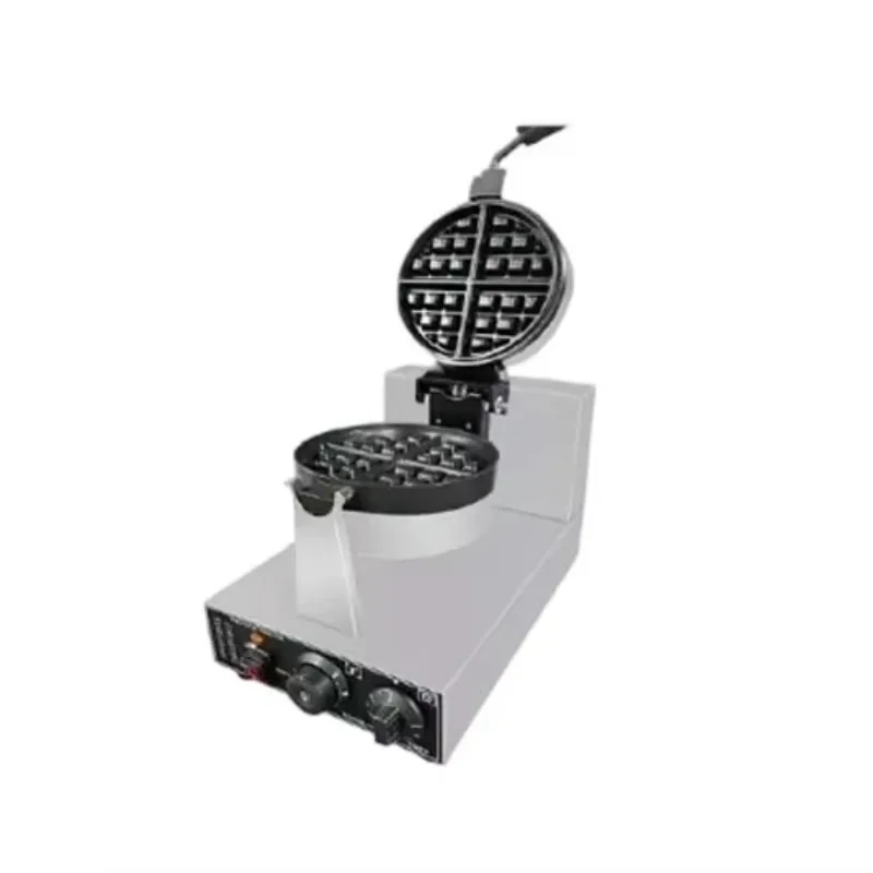 Food tools Commercial Rotating Single Round Waffle Baking Machine Stainless Steel Non-Stick Coating for Cafés Western Resta
Food tools Commercial Rotating Single Round Waffle Baking Machine Stainless Steel Non-Stick Coating for Cafés Western Resta