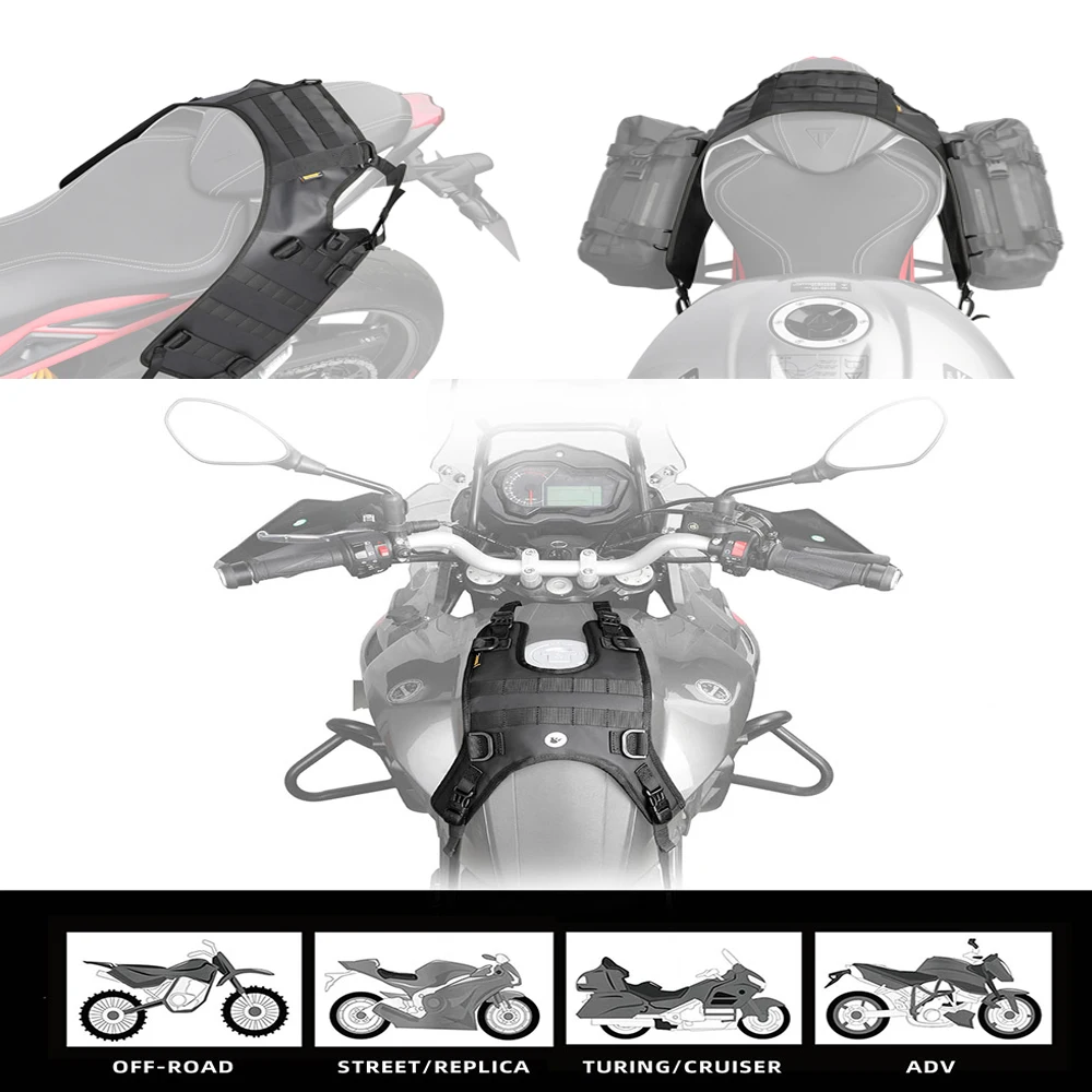 Запчасти для мотоциклетной сумки, основание сумки для бака, портативный аксессуар для двигателя для универсального комплекта топливного бака для мотокросса
Запчасти для мотоциклетной сумки, основание сумки для бака, портативный аксессуар для двигателя для универсального комплекта топливного бака для мотокросса