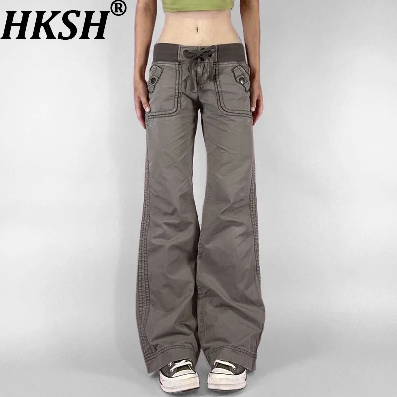 HKSH весенне-осенние новые женские джинсы с эластичной резинкой на талии и карманами контрастного цвета, универсальные модные повседневные брюки в американском стиле ретро HK15341
HKSH весенне-осенние новые женские джинсы с эластичной резинкой на талии и карманами контрастного цвета, универсальные модные повседневные брюки в американском стиле ретро HK15341