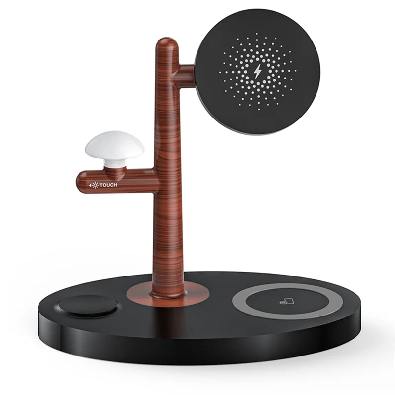 A24F-3 In 1 Wireless Charger LED Light Stand Fast Charging Dock Station For Iwatch S8 For Iphone -Black
A24F-3 In 1 Wireless Charger LED Light Stand Fast Charging Dock Station For Iwatch S8 For Iphone -Black