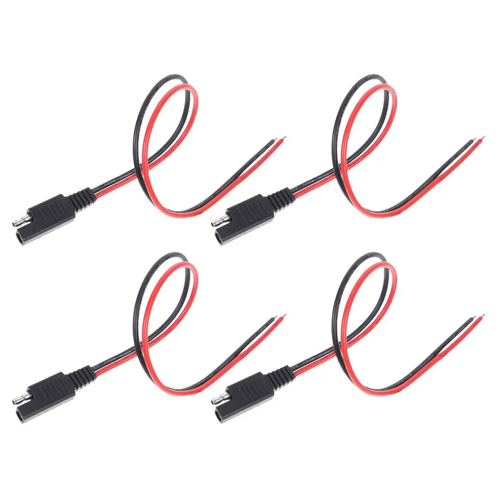 4Pcs Sae to Terminal Quick Connector 14Awg Heavy Duty Insulated Battery Plug for Automotive Rv Marine Solar Panel Wiring
4Pcs Sae to Terminal Quick Connector 14Awg Heavy Duty Insulated Battery Plug for Automotive Rv Marine Solar Panel Wiring