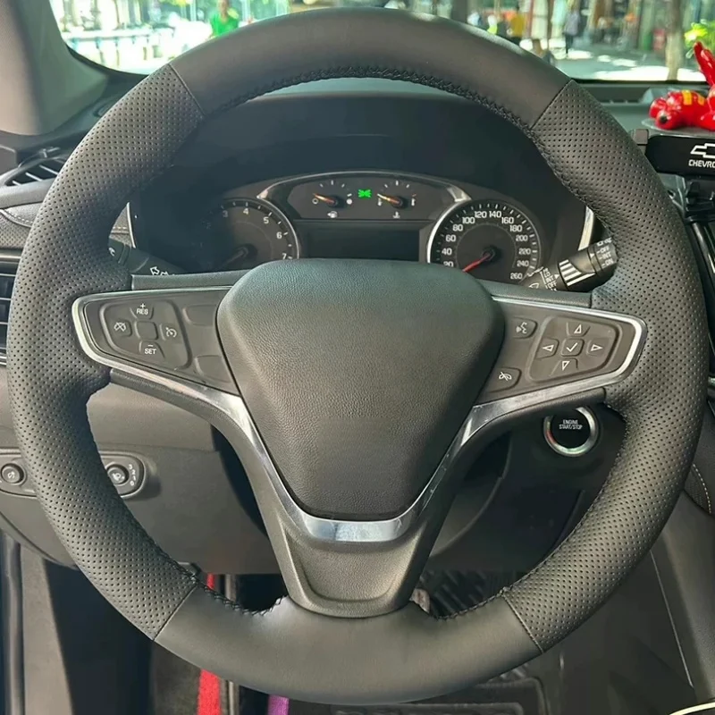 Hand-Sewn Microfiber Leather Car Steering Wheel Equinox Aveo Cruze Accessories Steering Wheel Cover For Chevrolet Malibu XL
Hand-Sewn Microfiber Leather Car Steering Wheel Equinox Aveo Cruze Accessories Steering Wheel Cover For Chevrolet Malibu XL