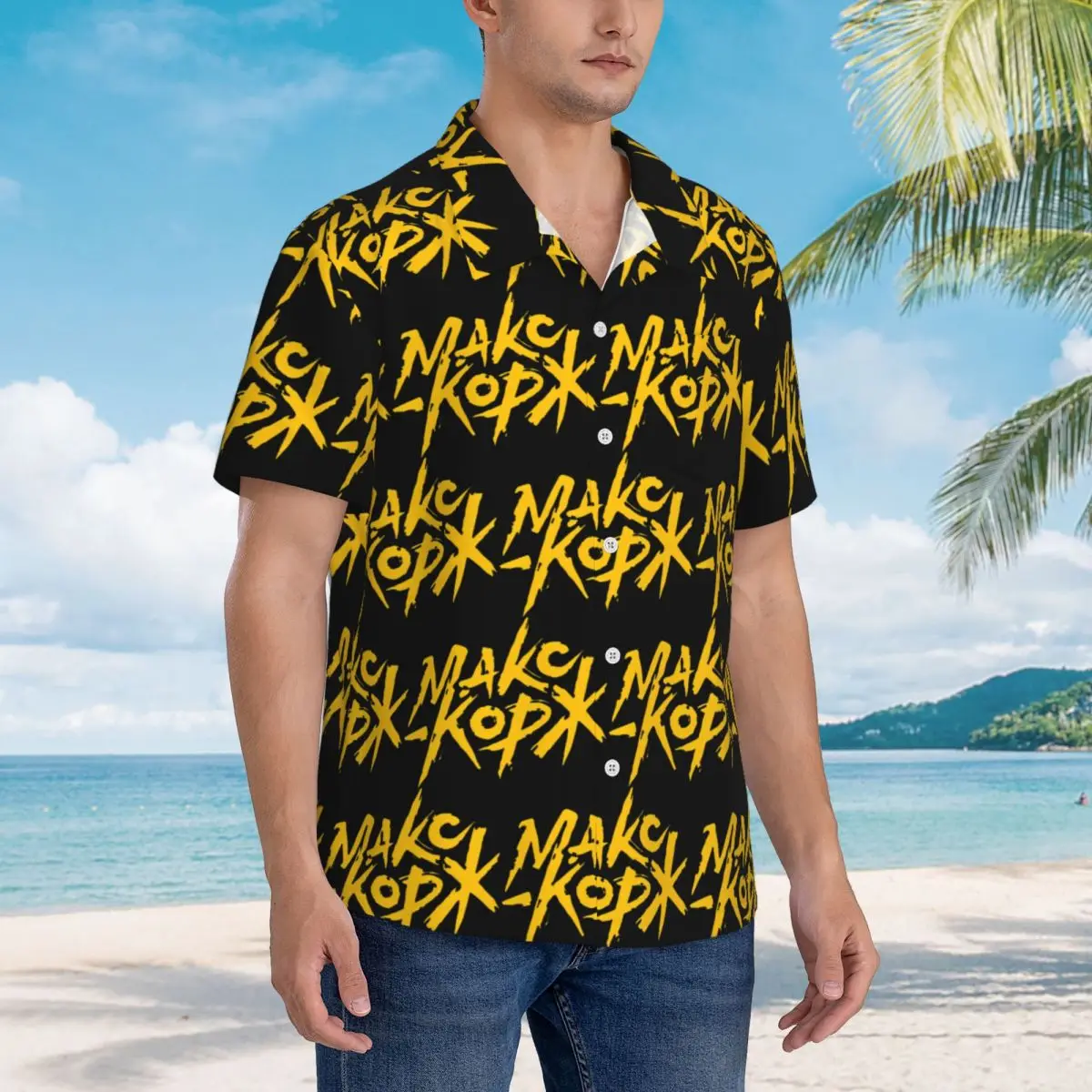 Max Korzh Fan Makc Kop Hawaiian Shirts Funny Men Short Sleeve Shirt for Summer Beach Men's Lapel Tops
Max Korzh Fan Makc Kop Hawaiian Shirts Funny Men Short Sleeve Shirt for Summer Beach Men's Lapel Tops