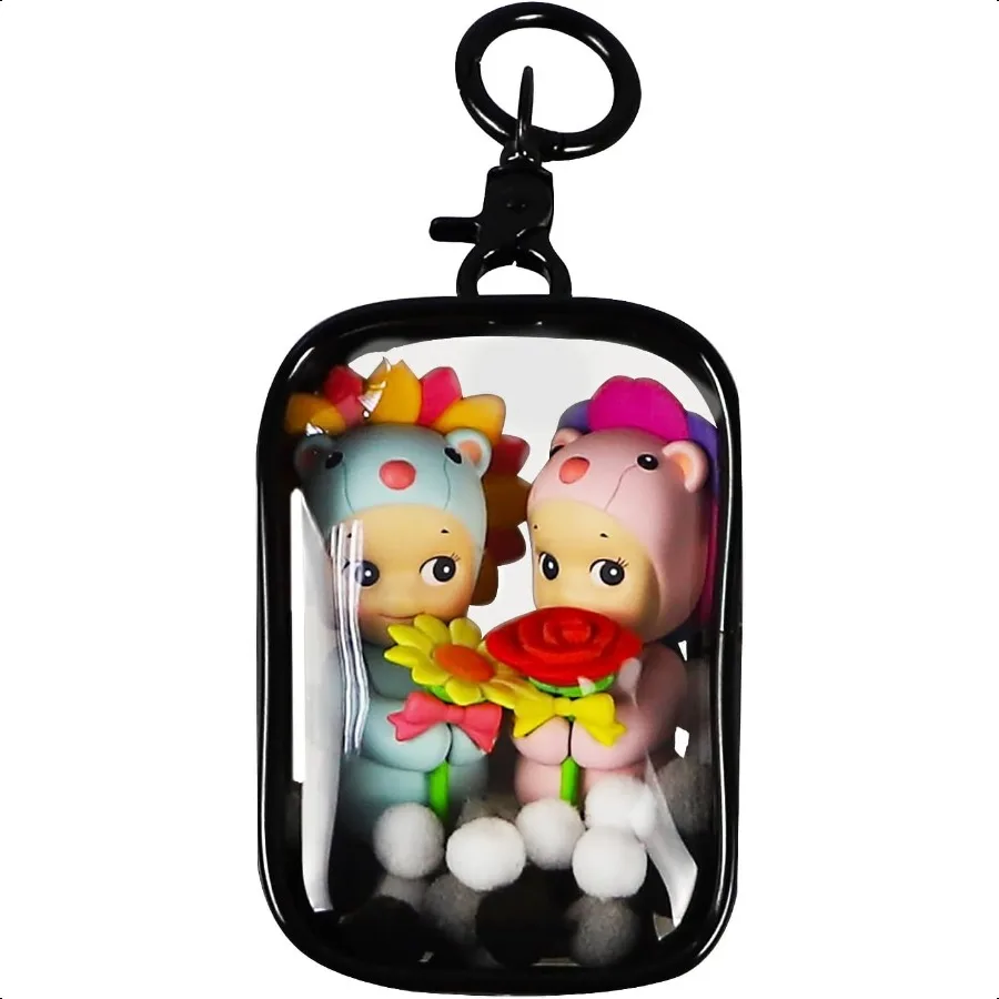 Clear Figure Display Bag with Keychain Portable Small Doll Storage Bag Hanging Blind Box Organizer Zipper Closure Dustproof Col
Clear Figure Display Bag with Keychain Portable Small Doll Storage Bag Hanging Blind Box Organizer Zipper Closure Dustproof Col