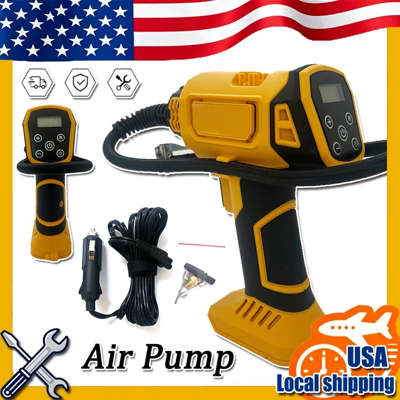 Подходит для воздушного компрессора Dewalt, автоматический накачиватель шин, беспроводной перезаряжаемый ручной электрический воздушный насос с цифровым манометром
Подходит для воздушного компрессора Dewalt, автоматический накачиватель шин, беспроводной перезаряжаемый ручной электрический воздушный насос с цифровым манометром