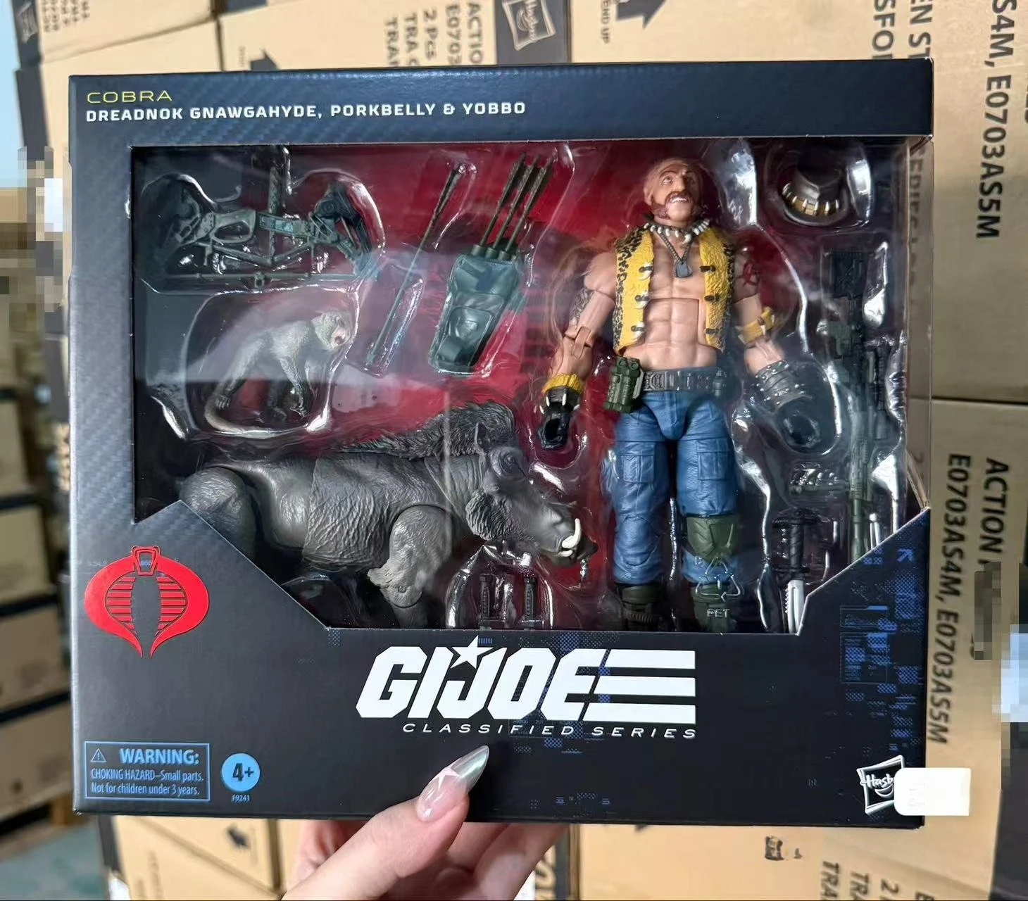 Hasbro Special Forces Stinky Skin Wolf Cobra Suicide Squad Boar Set 6-inch Action Doll Handsome
Hasbro Special Forces Stinky Skin Wolf Cobra Suicide Squad Boar Set 6-inch Action Doll Handsome