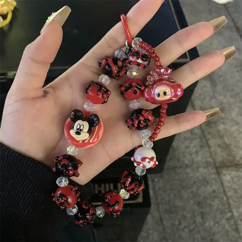 Kawaii Disney Creative Key Chain Cute Cartoon Mickey Mobile Phone Chain Pendant Anti Loss Pendant Backpack Decoration Girl Gift
Kawaii Disney Creative Key Chain Cute Cartoon Mickey Mobile Phone Chain Pendant Anti Loss Pendant Backpack Decoration Girl Gift