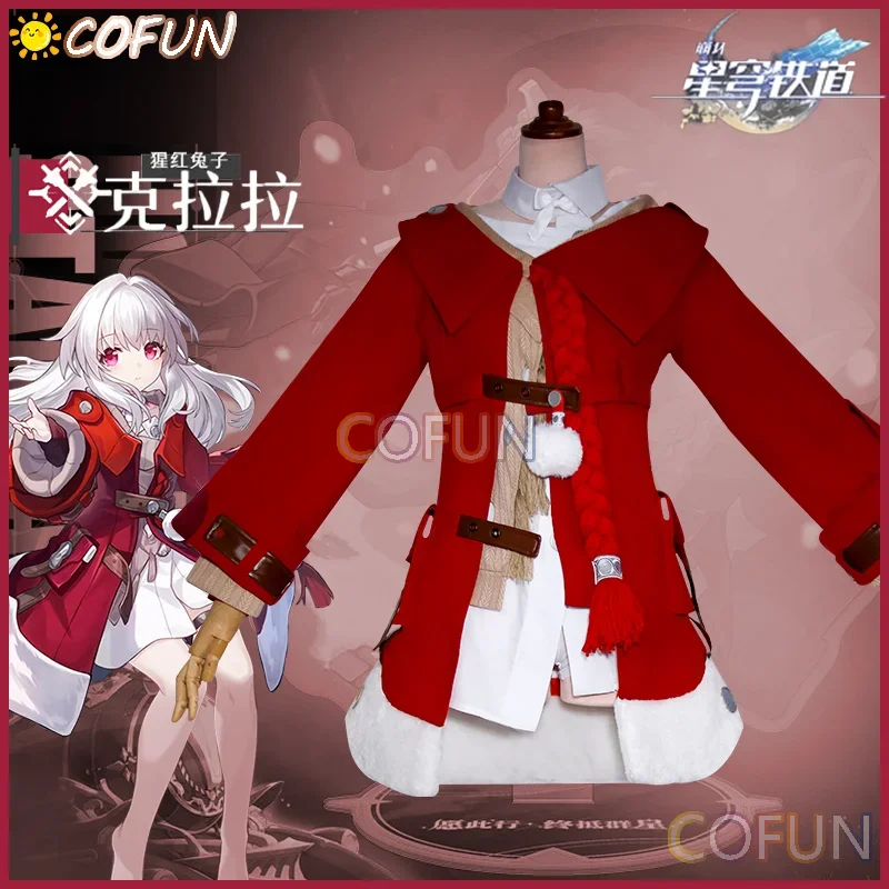 COFUN Game Honkai:Star Rail Clara Косплей Костюм Игровая Одежда Хэллоуин Вечеринка Наряд Женское Платье Аниме Ролевые Игры
COFUN Game Honkai:Star Rail Clara Косплей Костюм Игровая Одежда Хэллоуин Вечеринка Наряд Женское Платье Аниме Ролевые Игры