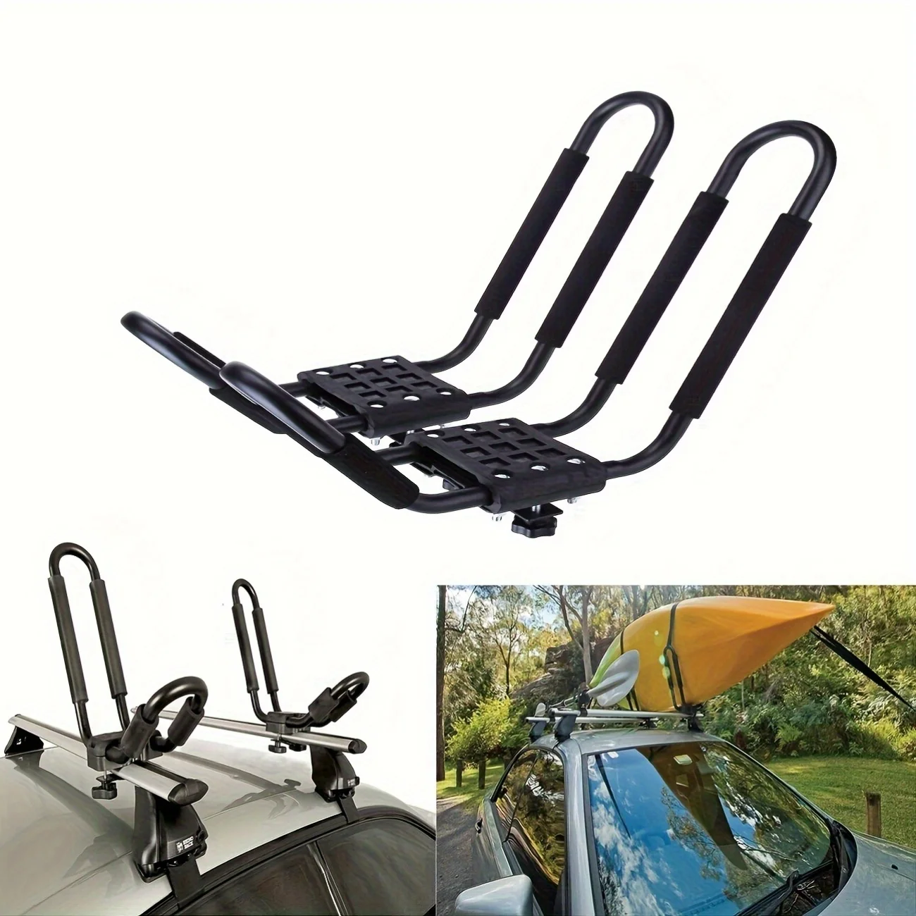 2pcs Kayak Roof Rack Universal Rooftop Rack Carrier For Kayak Canoe Paddle Boat Rooftop Kayak Carrier Universal Roof J Bar Rack
2pcs Kayak Roof Rack Universal Rooftop Rack Carrier For Kayak Canoe Paddle Boat Rooftop Kayak Carrier Universal Roof J Bar Rack