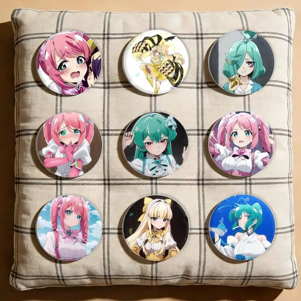 Magia Gushing over Magical Girls Laser Badge Creative Pins Brooch for Bag Clothes Hat Decor Gifts Fans Collect
Magia Gushing over Magical Girls Laser Badge Creative Pins Brooch for Bag Clothes Hat Decor Gifts Fans Collect