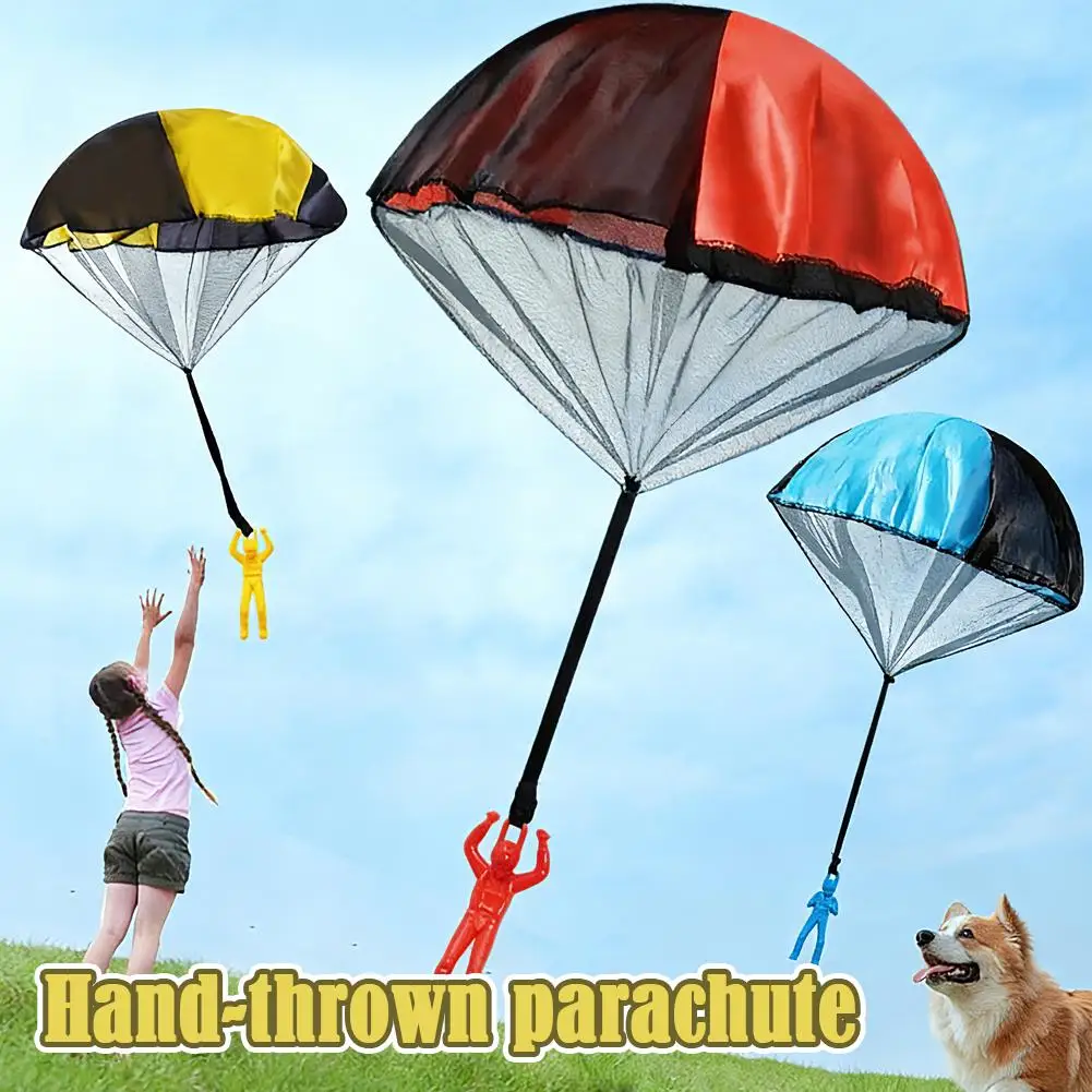 Hand Throwing Parachute Toy Children Outdoor Beach toys Parent Child Toy Educational Parachute Interactive Mini Y0X3
Hand Throwing Parachute Toy Children Outdoor Beach toys Parent Child Toy Educational Parachute Interactive Mini Y0X3
