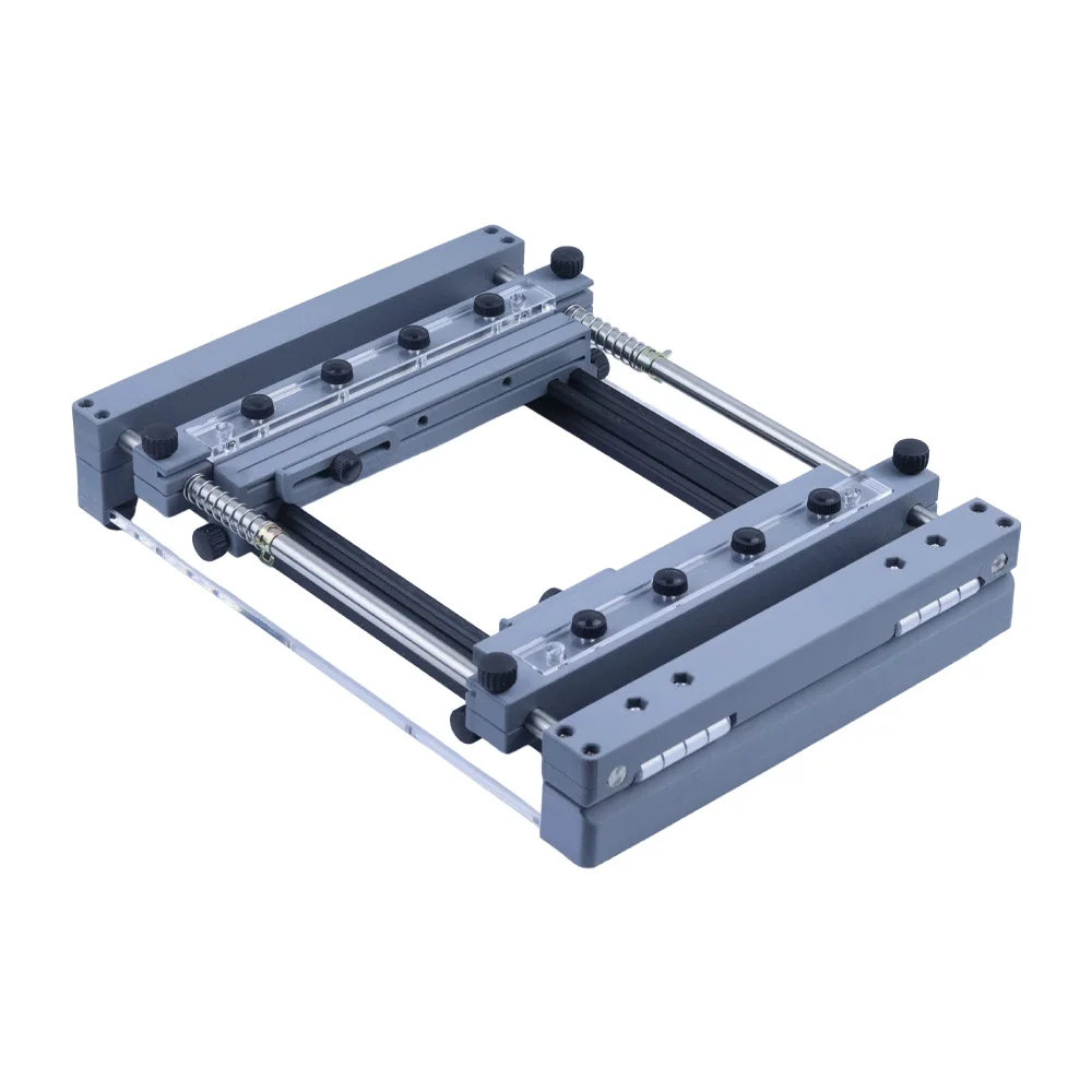 250x250MM Manual PCB Stencil Printer Desktop SMT Screen Printing Machine Precision Alignment for Solder Paste
250x250MM Manual PCB Stencil Printer Desktop SMT Screen Printing Machine Precision Alignment for Solder Paste