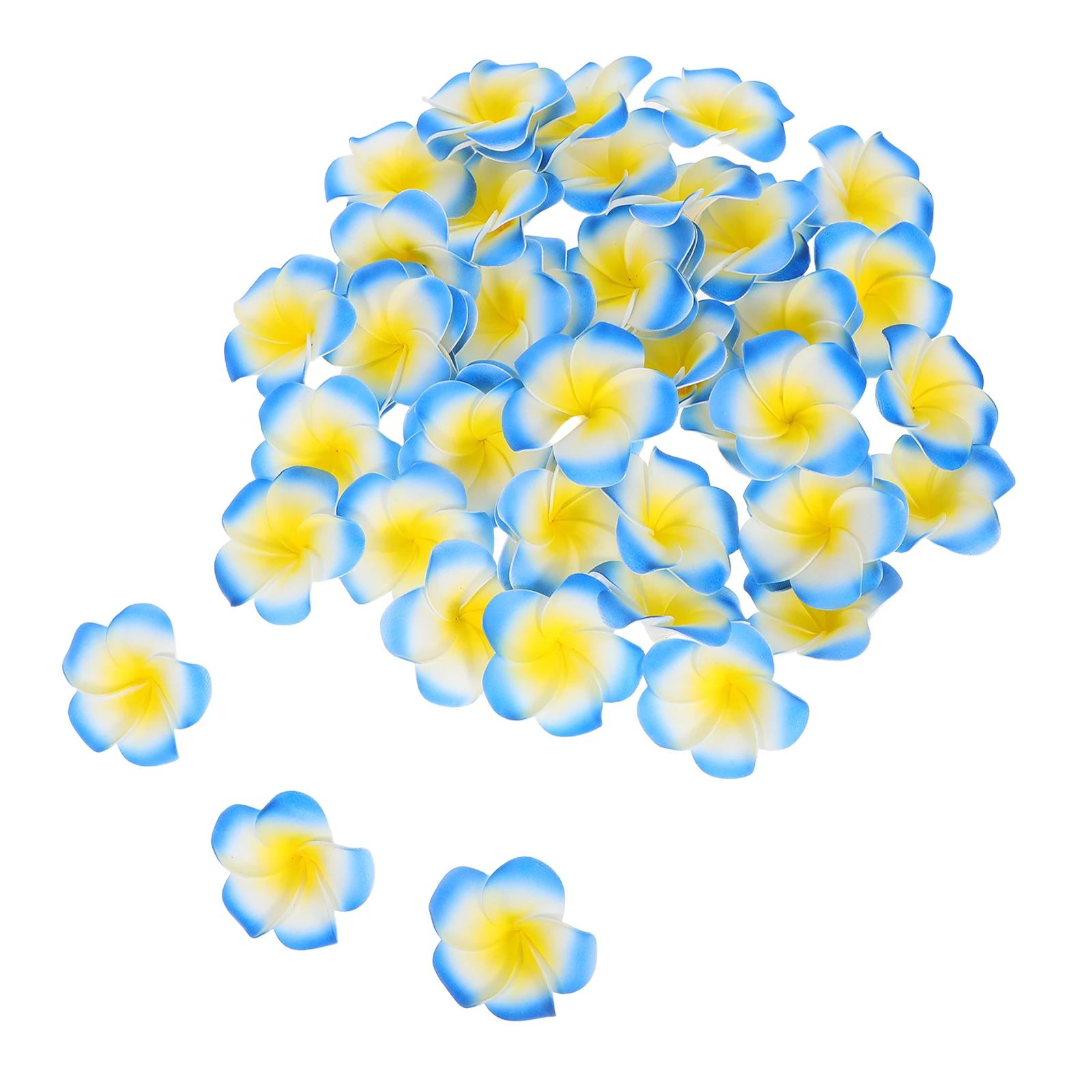50Pcs Eva Plumeria Flowers Artificial Hawaiian Blooms Fade Resistant for Beach Theme DIY Wreaths Party Floral Decor
50Pcs Eva Plumeria Flowers Artificial Hawaiian Blooms Fade Resistant for Beach Theme DIY Wreaths Party Floral Decor