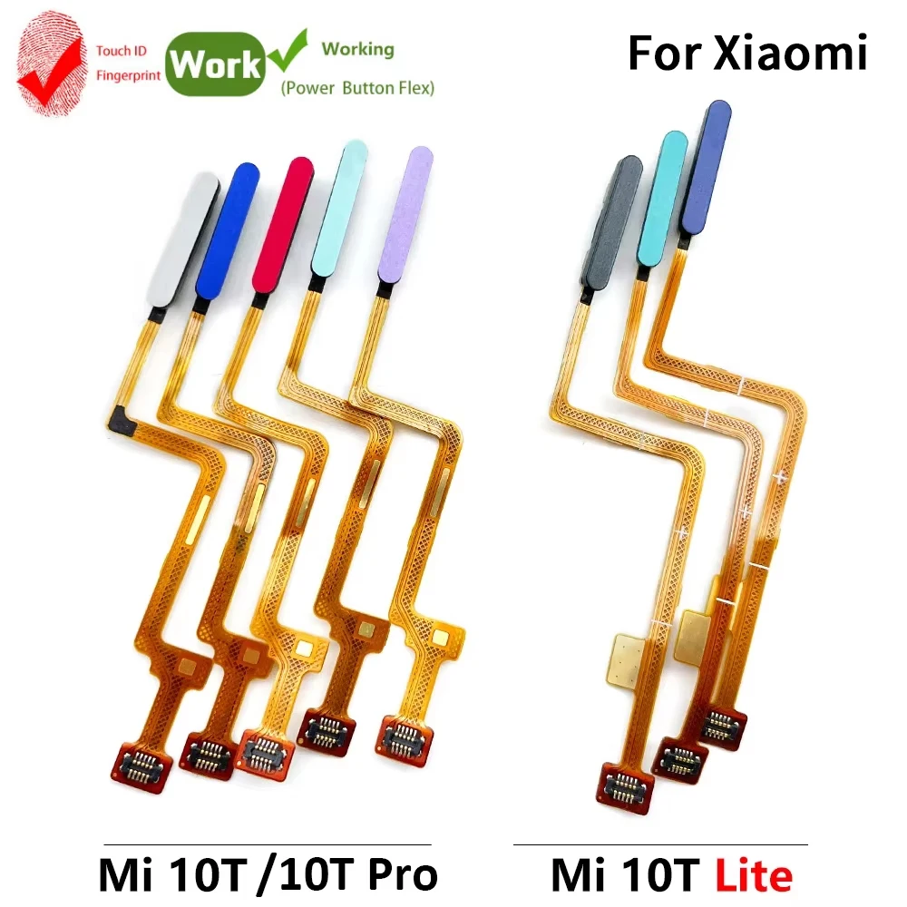 10Pcs, Fingerprint Sensor Home Return Key Menu Button Flex Ribbon Cable For Xiaomi Mi 10T Mi10T Pro Lite M2007J3SY
10Pcs, Fingerprint Sensor Home Return Key Menu Button Flex Ribbon Cable For Xiaomi Mi 10T Mi10T Pro Lite M2007J3SY