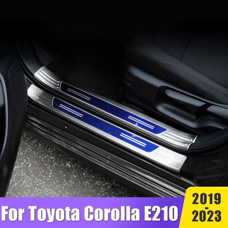 Stainless Steel Car Door Sill Scuff Plate Cover Threshold Protective For Toyota Corolla E210 2019 2020 2021 2022 2023 Hybrid
Stainless Steel Car Door Sill Scuff Plate Cover Threshold Protective For Toyota Corolla E210 2019 2020 2021 2022 2023 Hybrid