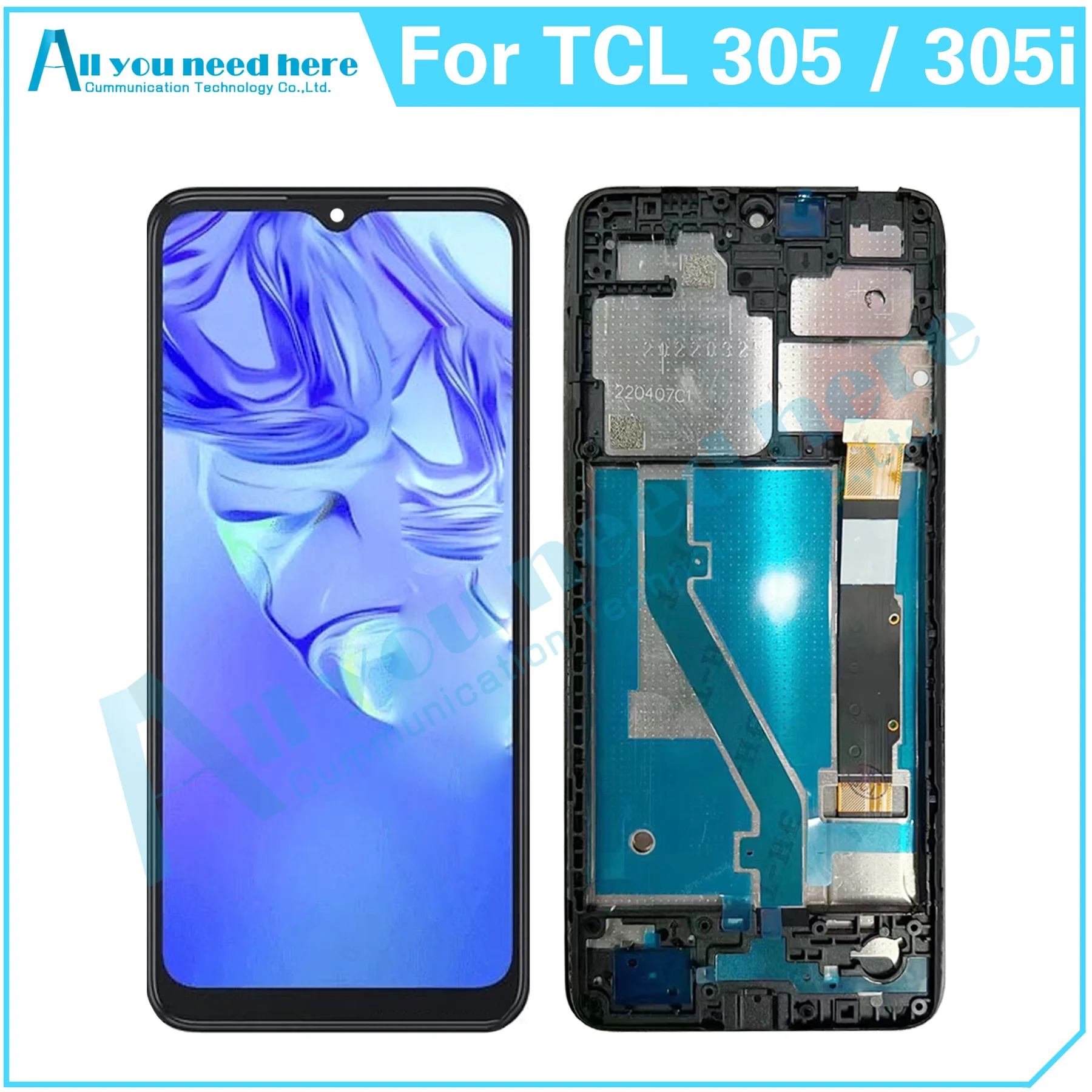High Quality For TCL 305 305i 5164 6102 LCD Display Touch Screen Digitizer Assembly Repair Parts Replacement
High Quality For TCL 305 305i 5164 6102 LCD Display Touch Screen Digitizer Assembly Repair Parts Replacement