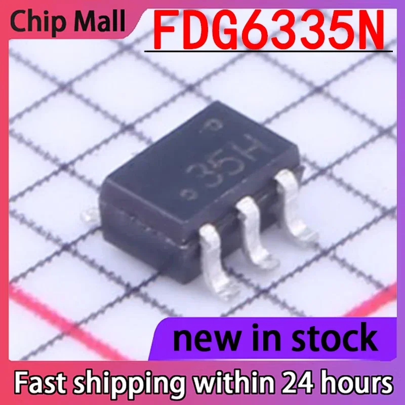 5PCS Brand New FDG6335N Packaged SC70-6 MOSFET
5PCS Brand New FDG6335N Packaged SC70-6 MOSFET