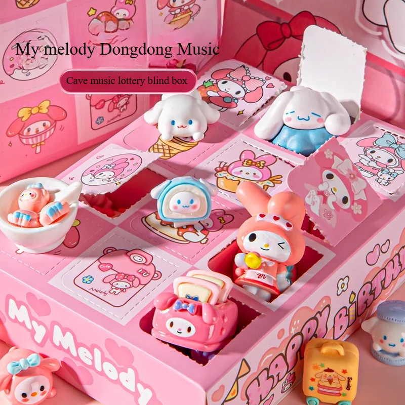 Sanrio hole music blind box my melody girl gift sniffle birthday surprise gift mistery box
Sanrio hole music blind box my melody girl gift sniffle birthday surprise gift mistery box