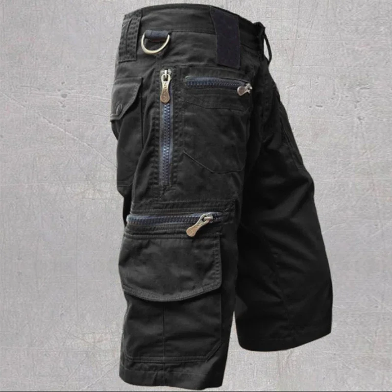 Casual Mens Cargo Shorts 2024 Summer Vintage Multi Pockets Zipper Pure Color Cotton Shorts Men New Fashion Loose Straight Shorts
Casual Mens Cargo Shorts 2024 Summer Vintage Multi Pockets Zipper Pure Color Cotton Shorts Men New Fashion Loose Straight Shorts