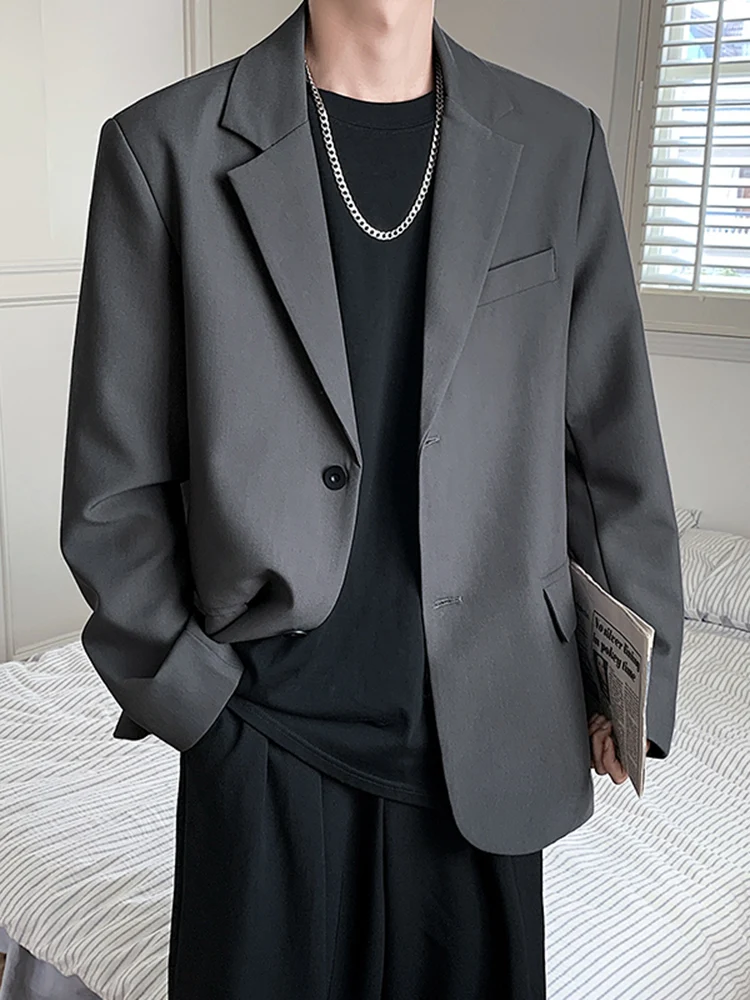 Casual Style Men's Suit Jacket Lightweight Maturity Trend Loose Fit Autumn New Korean Style High Sensation Cool Handsome
Casual Style Men's Suit Jacket Lightweight Maturity Trend Loose Fit Autumn New Korean Style High Sensation Cool Handsome
