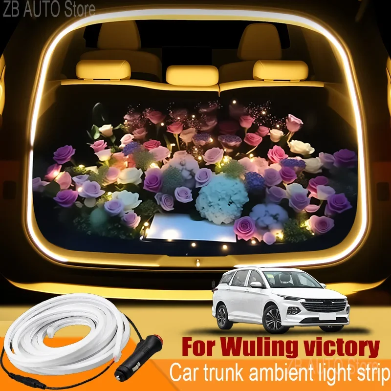 For wuling Victory Automobile trunk ambient light automatic sensing car interior lighting with accessories
For wuling Victory Automobile trunk ambient light automatic sensing car interior lighting with accessories