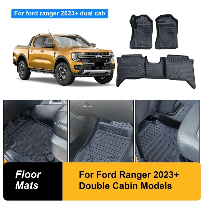 Floor Mats Car Accessories for Ford Ranger Next Gen 2022 2023 2024 For Ford Ranger Raptor Double Cabin 3D Waterproof Foot Pad
Floor Mats Car Accessories for Ford Ranger Next Gen 2022 2023 2024 For Ford Ranger Raptor Double Cabin 3D Waterproof Foot Pad