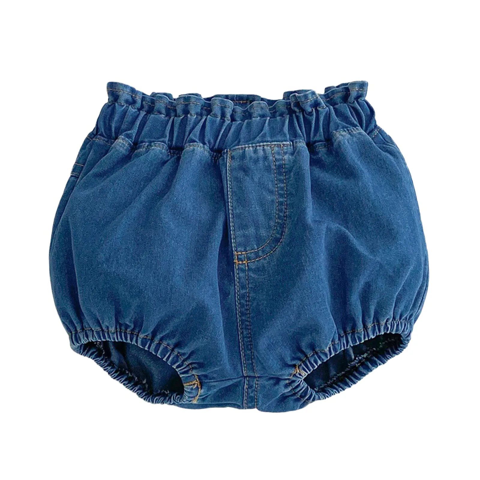 Infant Girl Summer Korean Style Fashion Casual Denim Shorts Elastic Waist Loose Bloomers for Daily Beach Vacation Birthday Party
Infant Girl Summer Korean Style Fashion Casual Denim Shorts Elastic Waist Loose Bloomers for Daily Beach Vacation Birthday Party