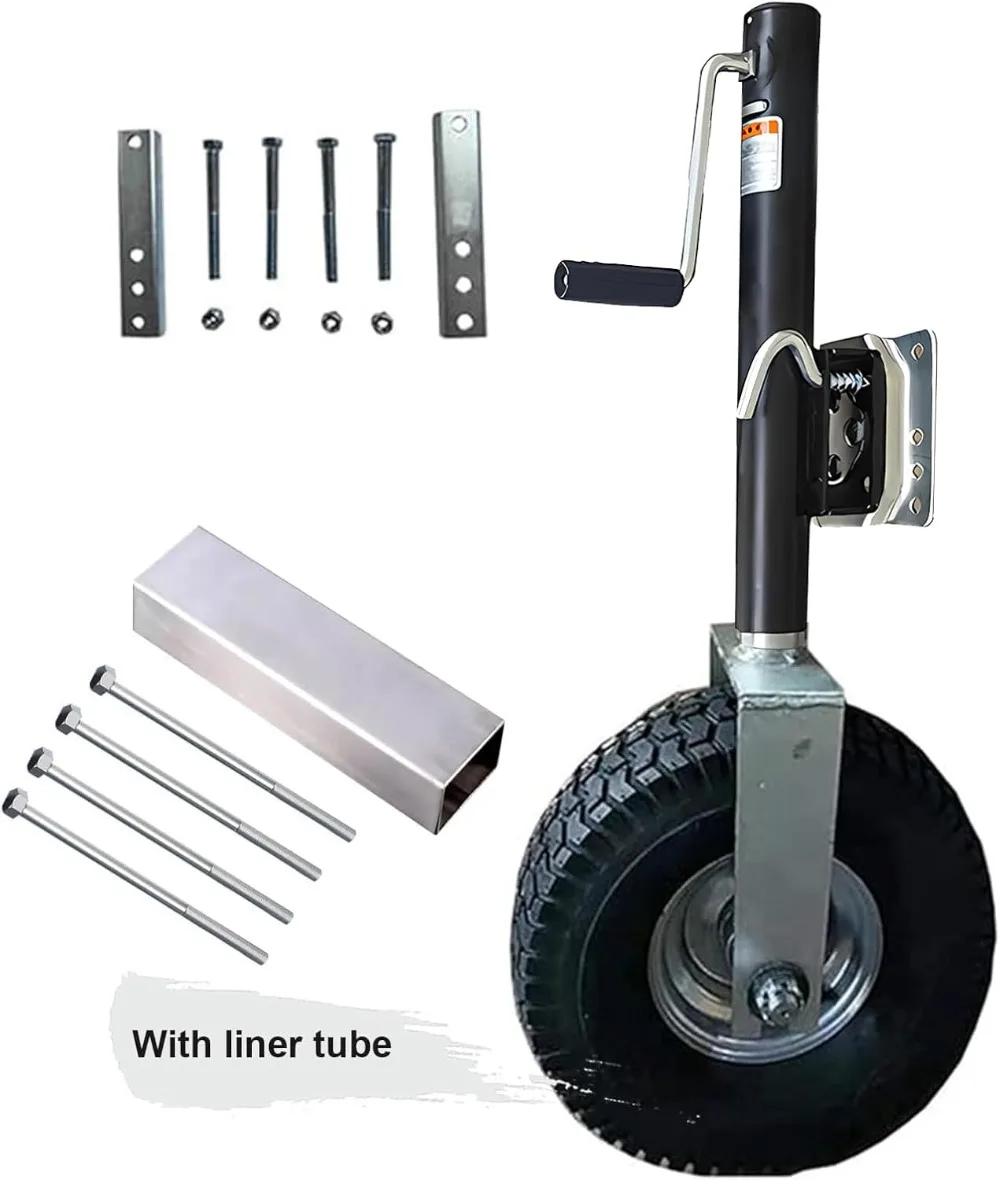 Сверхмощный домкрат для прицепа для лодки емкостью 2000 фунтов с поворотным язычком и колесом 13,38 дюйма, простая установка, складная конструкция
Сверхмощный домкрат для прицепа для лодки емкостью 2000 фунтов с поворотным язычком и колесом 13,38 дюйма, простая установка, складная конструкция