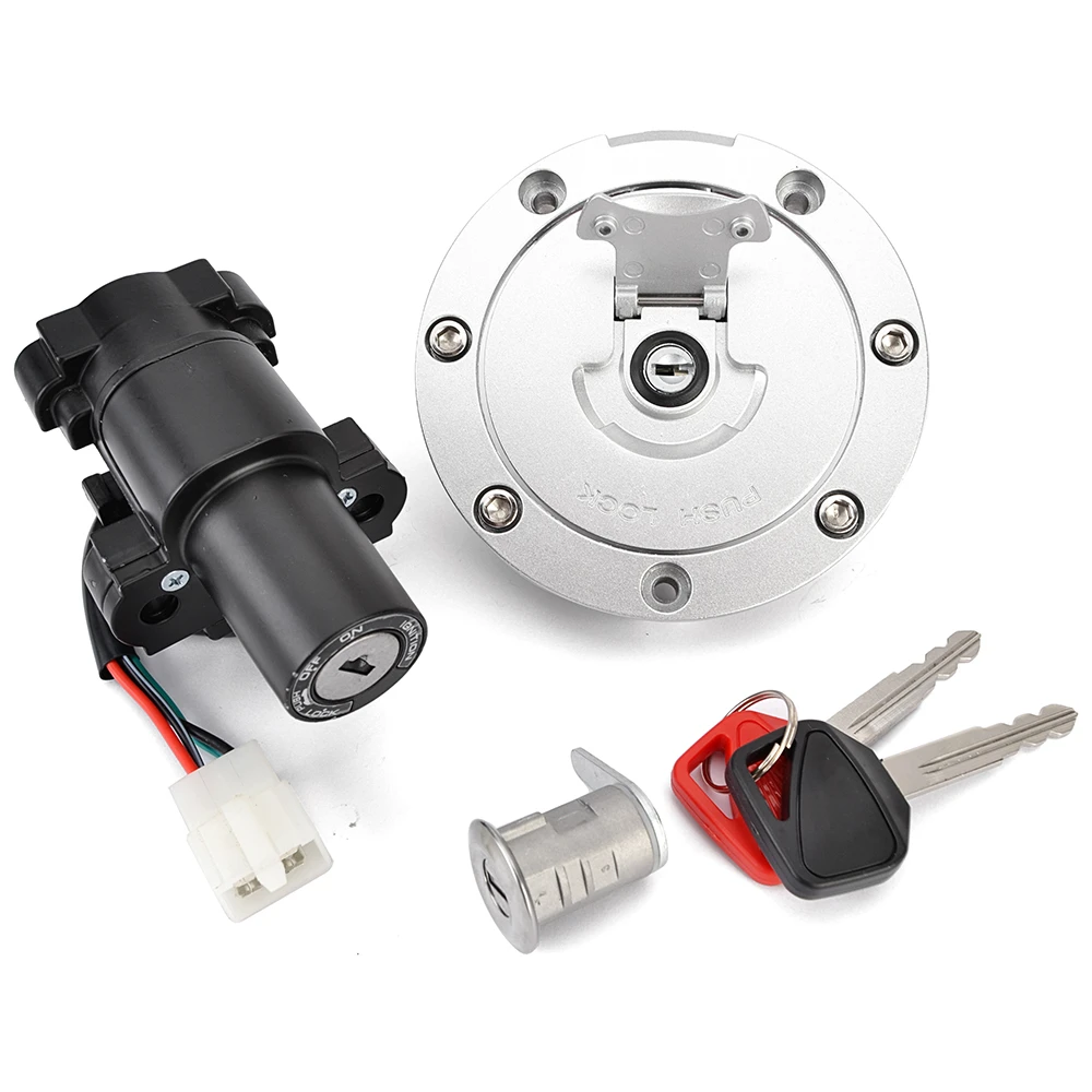 Крышка топливного бака, замок сиденья с комплектом ключей для Honda CB900 CB919 Hornet 2002, 2003, 2004, 2005, 2006, 2007
Крышка топливного бака, замок сиденья с комплектом ключей для Honda CB900 CB919 Hornet 2002, 2003, 2004, 2005, 2006, 2007