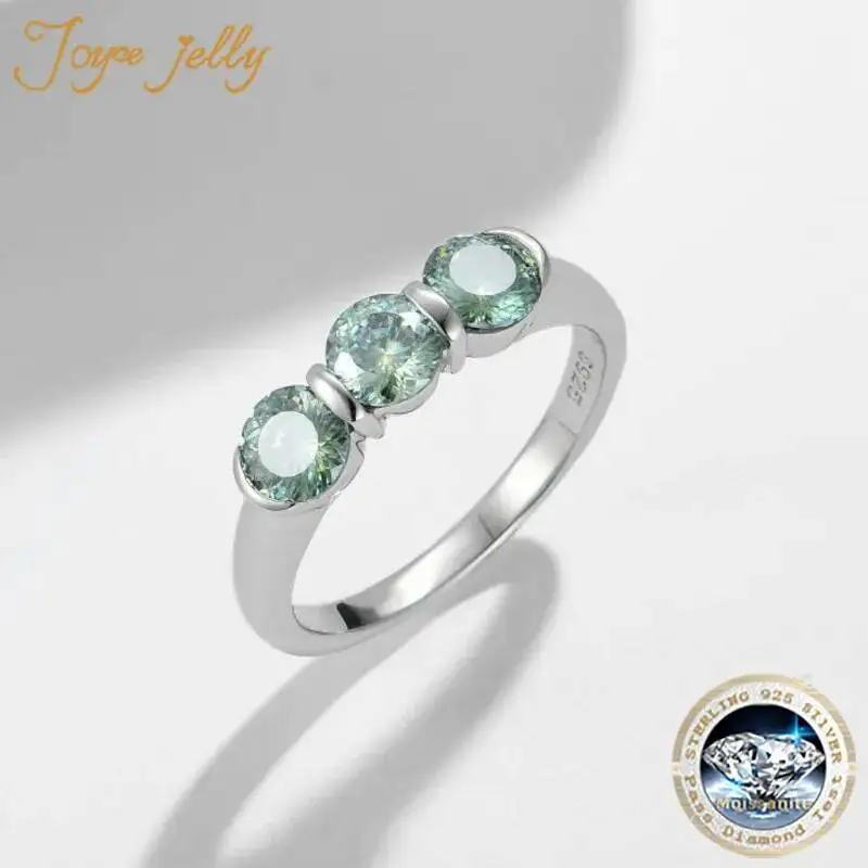 JoyceJelly Russian Cut Portuguese Cut 100 Faceted Cut Green Moissanite Ring 925 Sterling Silver Jewelry For Women Unique Design
JoyceJelly Russian Cut Portuguese Cut 100 Faceted Cut Green Moissanite Ring 925 Sterling Silver Jewelry For Women Unique Design
