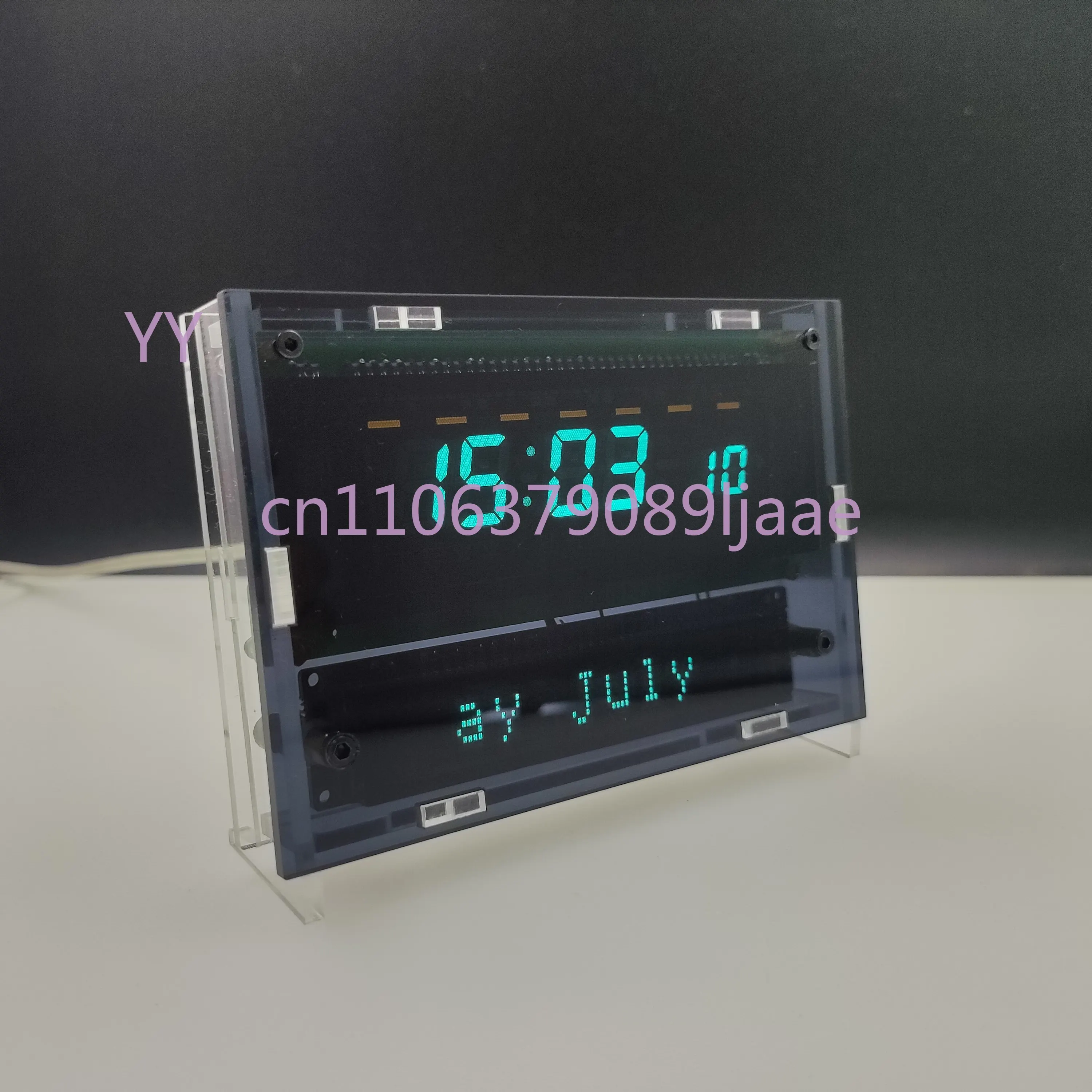 NVARCHER VFD Глобальные часы-подвеска для стола с Wi-Fi синхронизацией
NVARCHER VFD Глобальные часы-подвеска для стола с Wi-Fi синхронизацией