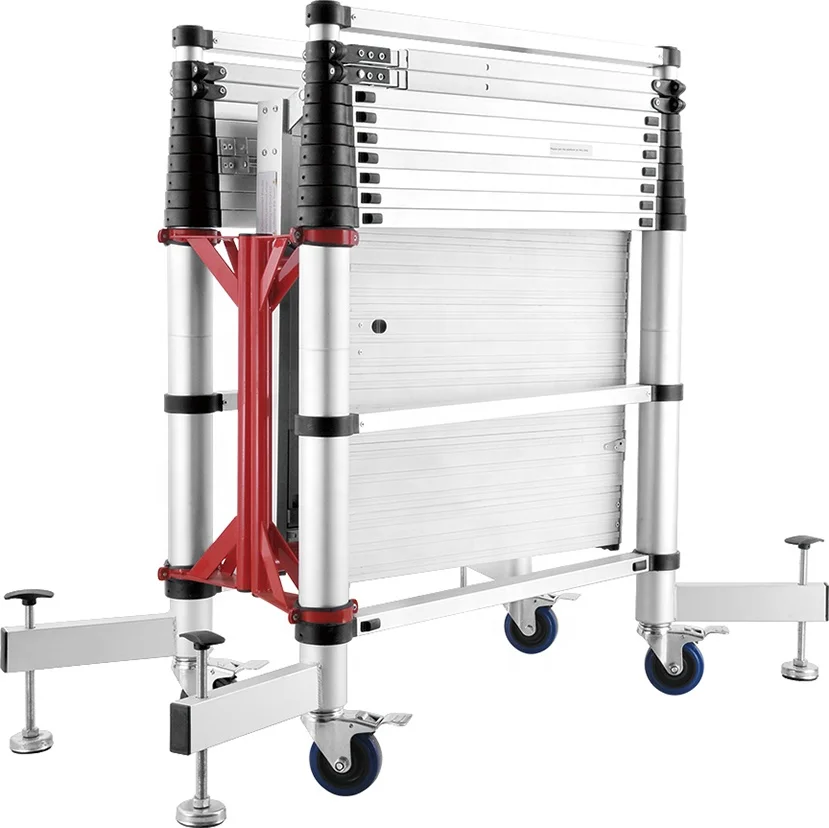 Applicable to Scaffolding Tower Laddder Aluminum Telescopic Ladder with Wheels
Applicable to Scaffolding Tower Laddder Aluminum Telescopic Ladder with Wheels