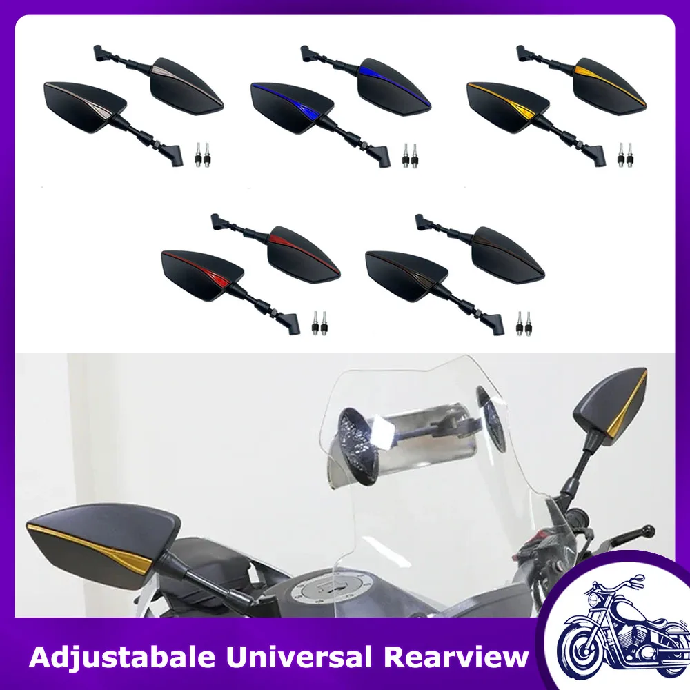Универсальные боковые зеркала заднего вида для мотоцикла 8 мм и 10 мм, совместимые с CFMOTO 150NK 250NK 400NK 650NK 650MT
Универсальные боковые зеркала заднего вида для мотоцикла 8 мм и 10 мм, совместимые с CFMOTO 150NK 250NK 400NK 650NK 650MT