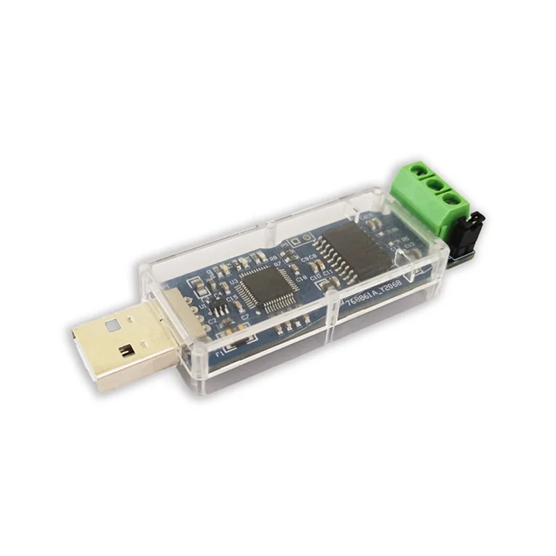 T85C CANable USB-конвертер Модуль CAN Canbus Адаптер анализатора отладки CANdleLight ADM3053 Изолированная версия CANABLE PRO
T85C CANable USB-конвертер Модуль CAN Canbus Адаптер анализатора отладки CANdleLight ADM3053 Изолированная версия CANABLE PRO
