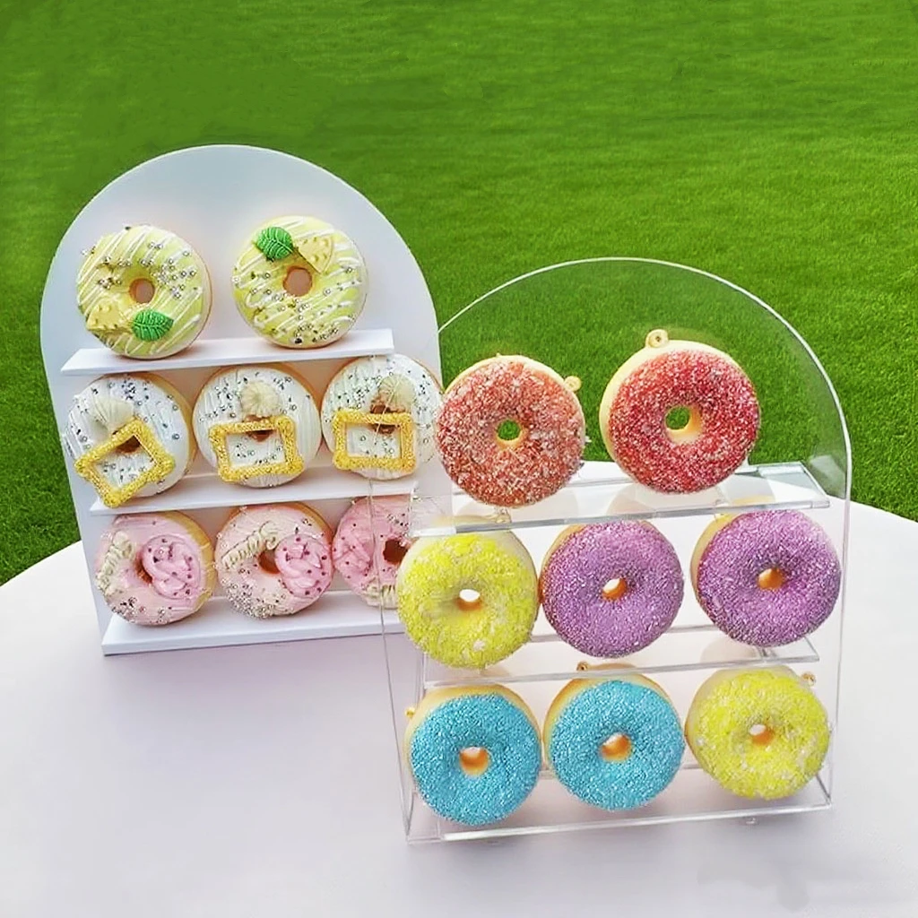5Pcs Donut Acrylic display stand, wedding birthday Buffet Dessert Table, Christmas Eve Halloween macaron biscuit food deco stand
5Pcs Donut Acrylic display stand, wedding birthday Buffet Dessert Table, Christmas Eve Halloween macaron biscuit food deco stand