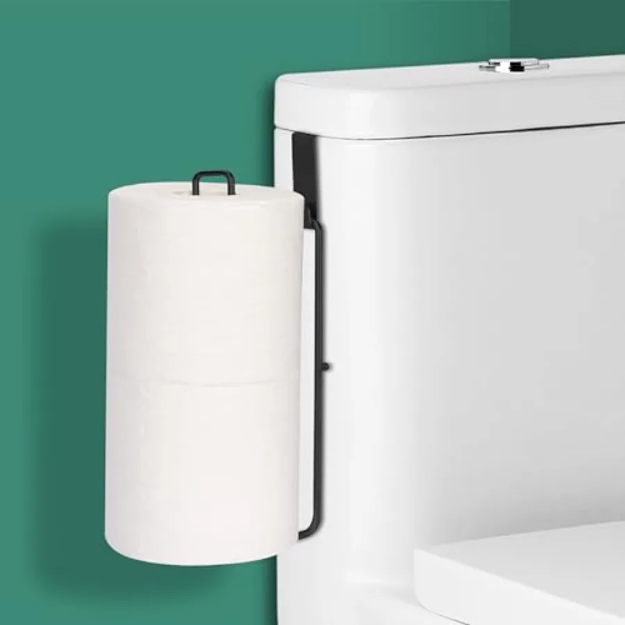 Matte Black Toilet Paper Holder with Storage 2 Rolls, Over The Tank Toilet Paper Holder Wall Mount, Stainless Steel Toilet Pape
Matte Black Toilet Paper Holder with Storage 2 Rolls, Over The Tank Toilet Paper Holder Wall Mount, Stainless Steel Toilet Pape