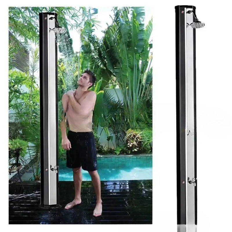 Outdoor Solar Shower Column 60 Liters Large Capacity Beach Pool Garden Shower
Outdoor Solar Shower Column 60 Liters Large Capacity Beach Pool Garden Shower