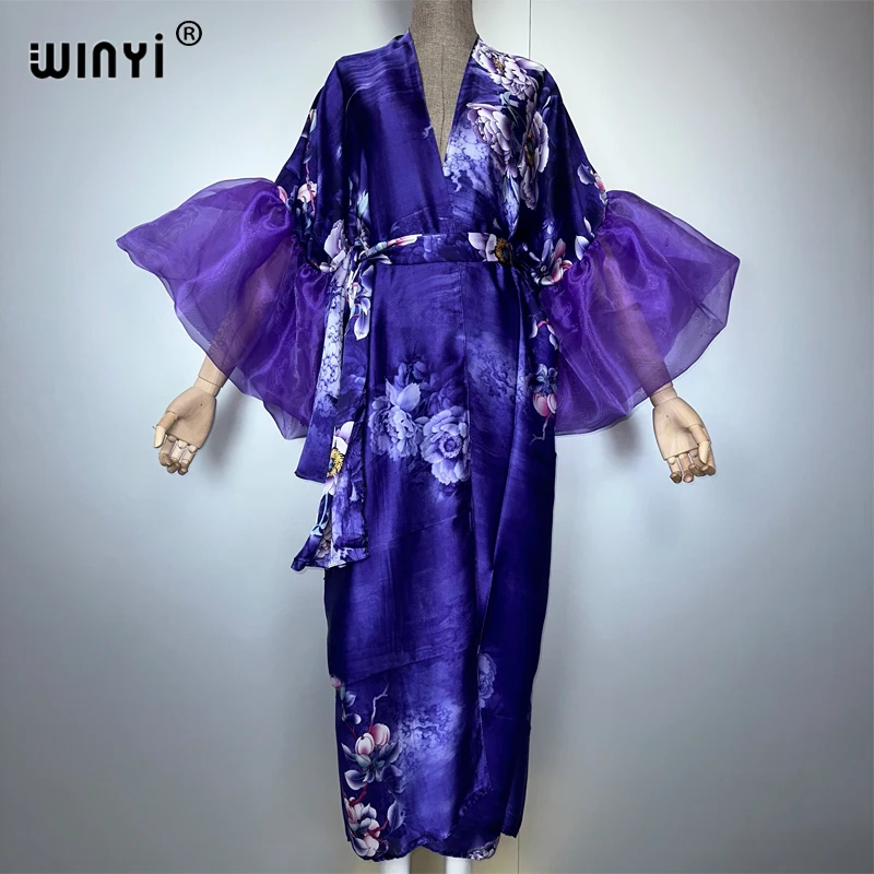 WINYI Summer Kimono party dress Beach Wear Swim Suit Cover up Africa women loose puff(ed) sleeves Cardigan boho maxi kaftan
WINYI Summer Kimono party dress Beach Wear Swim Suit Cover up Africa women loose puff(ed) sleeves Cardigan boho maxi kaftan