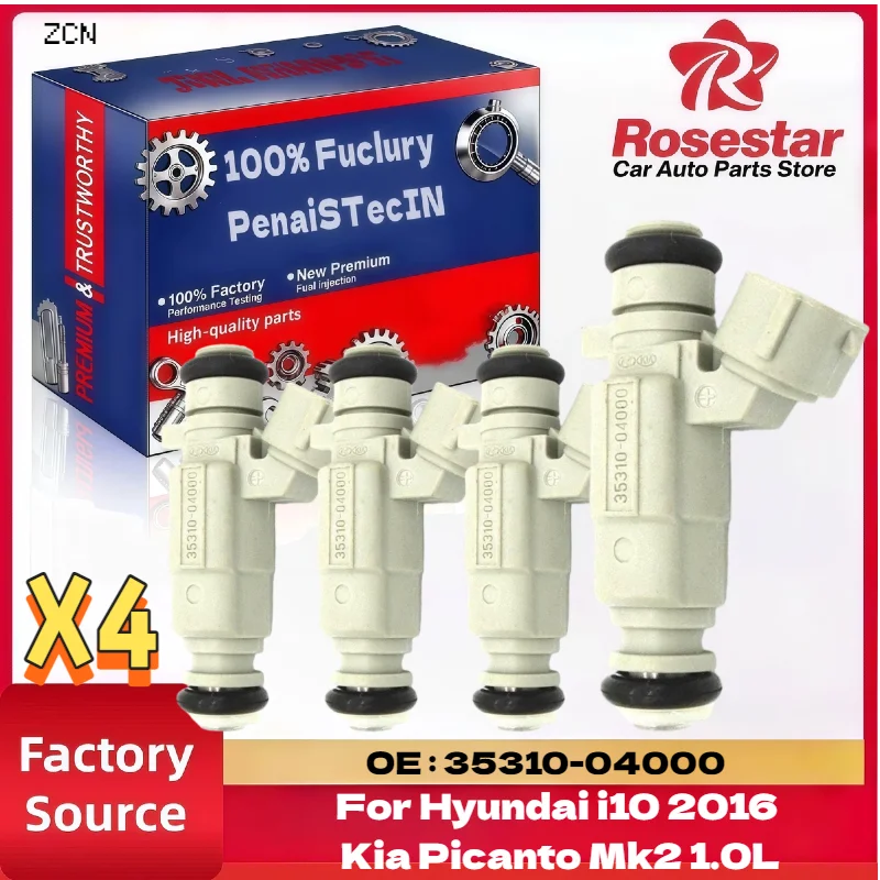 For Hyundai i10 2016 For Kia Picanto Mk2 1.0L New Car Fuel Injector Nozzle 35310-04000 3531004000 4pcs/lot
For Hyundai i10 2016 For Kia Picanto Mk2 1.0L New Car Fuel Injector Nozzle 35310-04000 3531004000 4pcs/lot
