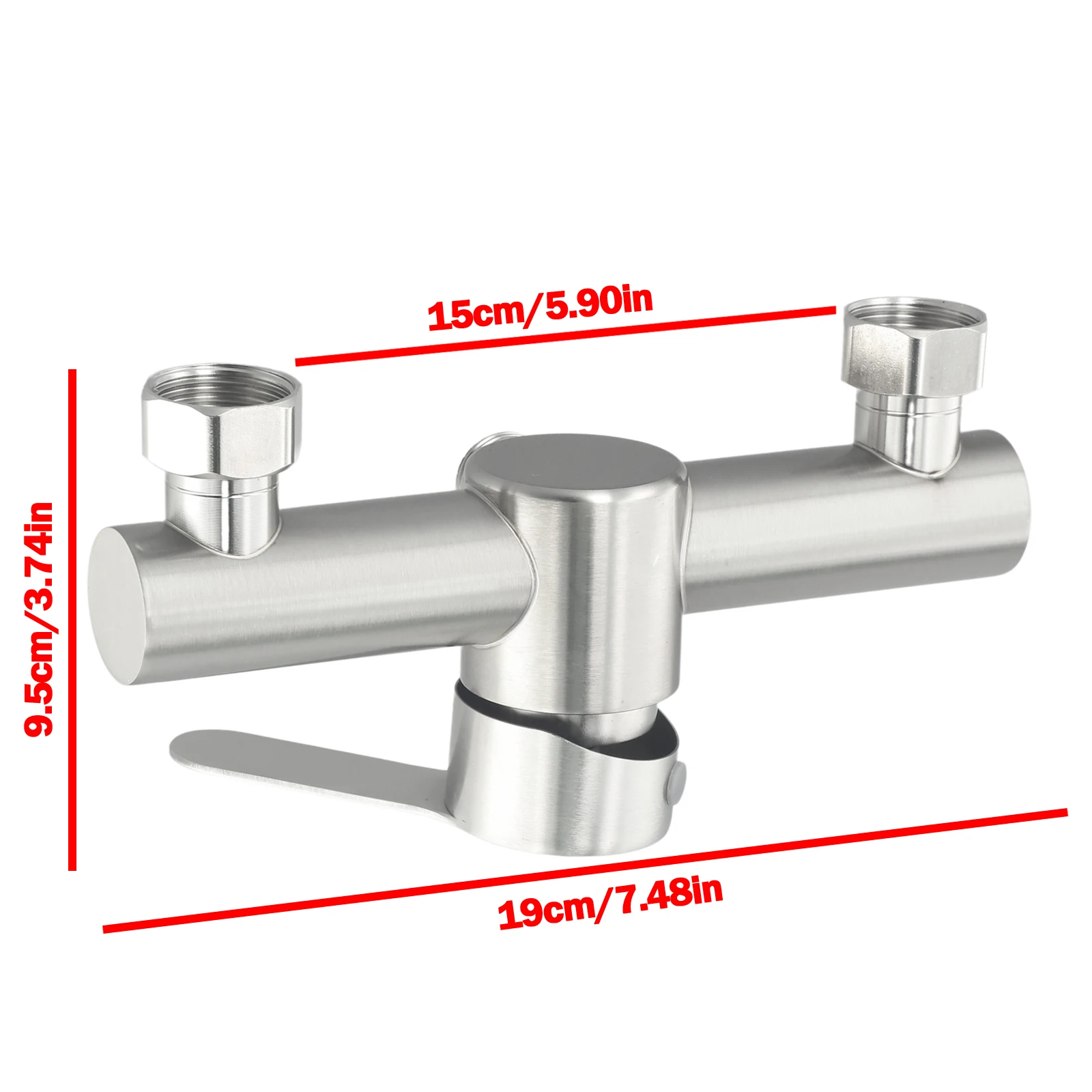 G1/2" 304 Stainless-Steel Shower Faucet Hot And Cold Water Mixer Wall Mounted Metal Handle Bathtub Faucet Mixing Valve Shower
G1/2" 304 Stainless-Steel Shower Faucet Hot And Cold Water Mixer Wall Mounted Metal Handle Bathtub Faucet Mixing Valve Shower