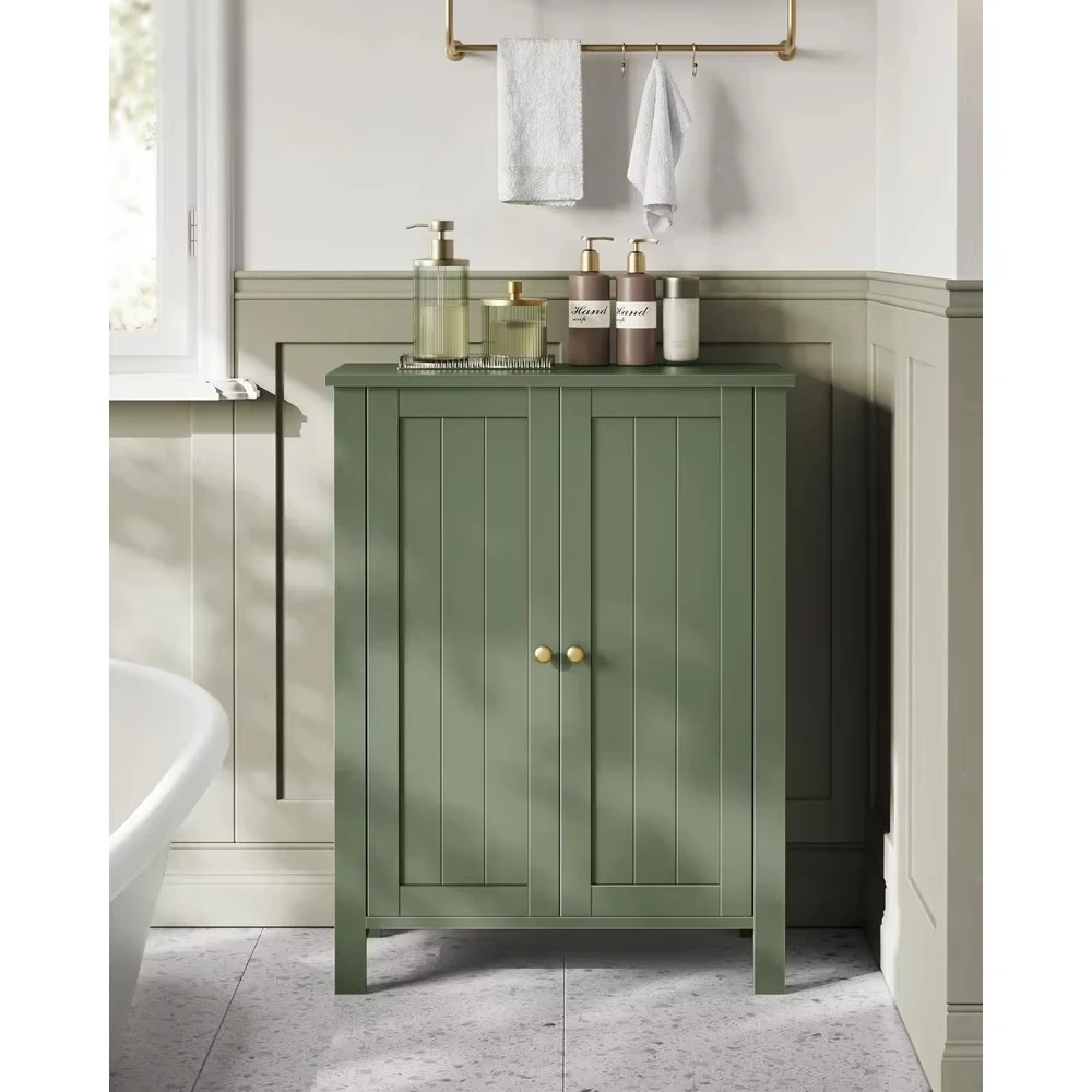 Bathroom Floor Storage Cabinet, Bathroom Storage Unit with 2 Adjustable Shelves, Bathrooms Cabinets
Bathroom Floor Storage Cabinet, Bathroom Storage Unit with 2 Adjustable Shelves, Bathrooms Cabinets