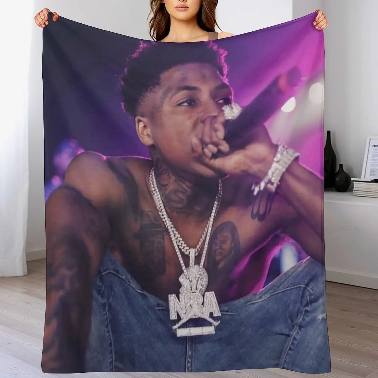 Young Boy Swag Throw Blanket Machine Washable Soft Warm Blanket
Young Boy Swag Throw Blanket Machine Washable Soft Warm Blanket