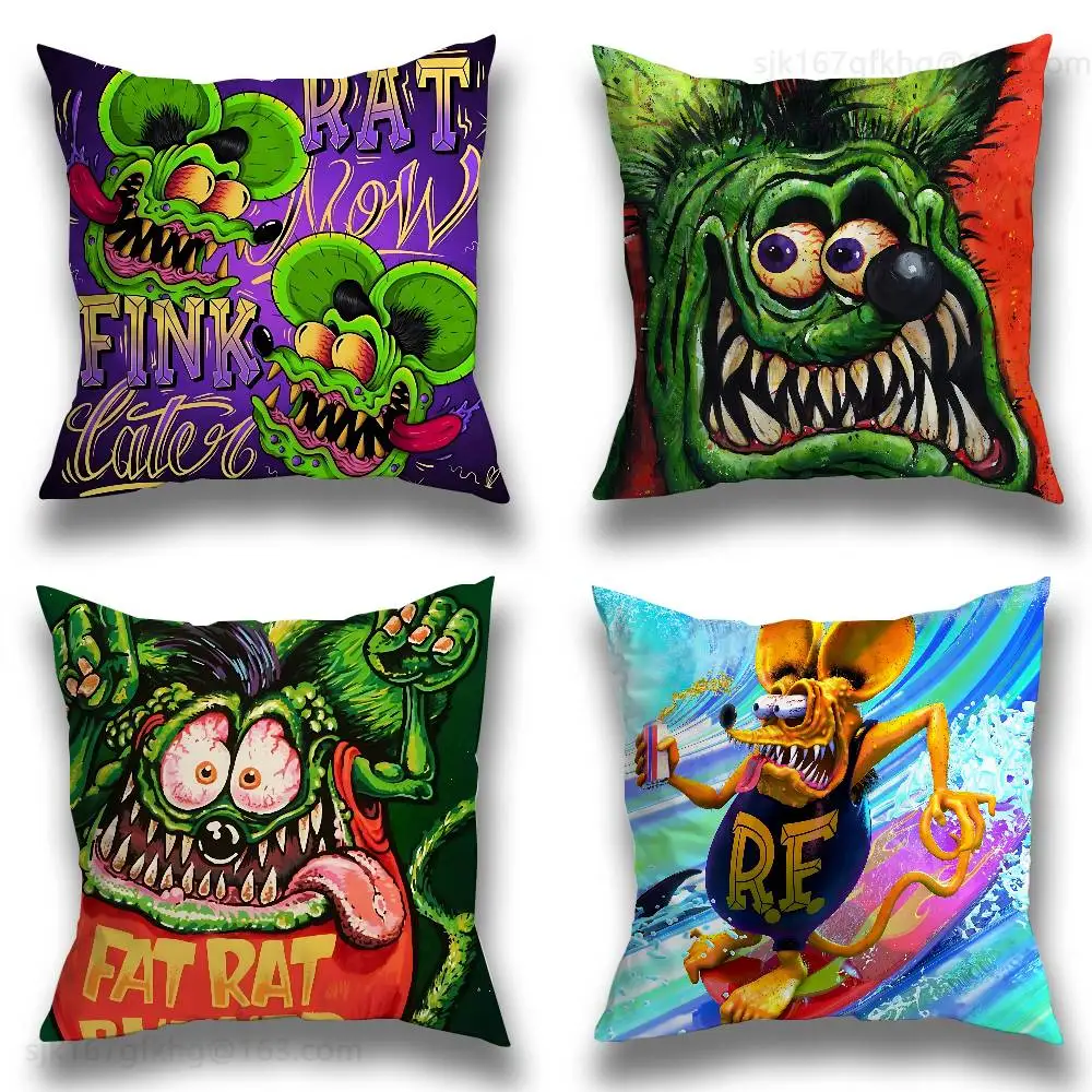 Rat F-Fink pillow cover living room sofa cushion cover bedroom room bed pillow cover home decoration
Rat F-Fink pillow cover living room sofa cushion cover bedroom room bed pillow cover home decoration
