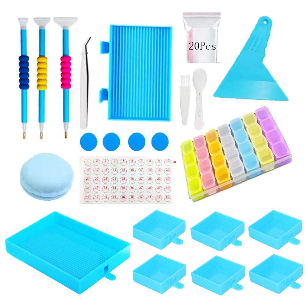 Diamond Painting Organizer Box Pen Art Tool Storage Paintig Accessory New Accessories Jewelry Crafts Needles Dimond Boxes Wax
Diamond Painting Organizer Box Pen Art Tool Storage Paintig Accessory New Accessories Jewelry Crafts Needles Dimond Boxes Wax