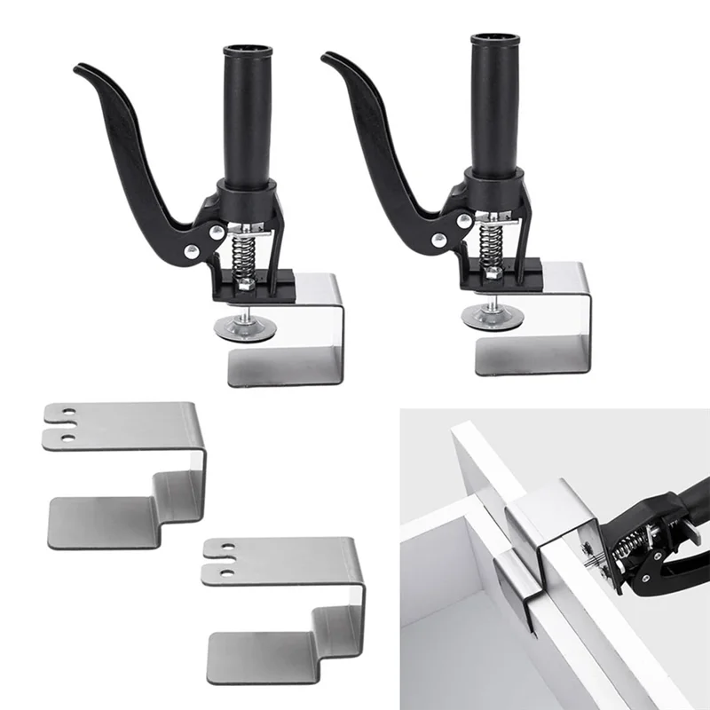 AB41-2 Pcs Drawer Fixing Clip Cold-Rolled Steel Clamps For Woodworking Cabinet Installation Tools Drawer Woodworking Drawer Jig
AB41-2 Pcs Drawer Fixing Clip Cold-Rolled Steel Clamps For Woodworking Cabinet Installation Tools Drawer Woodworking Drawer Jig