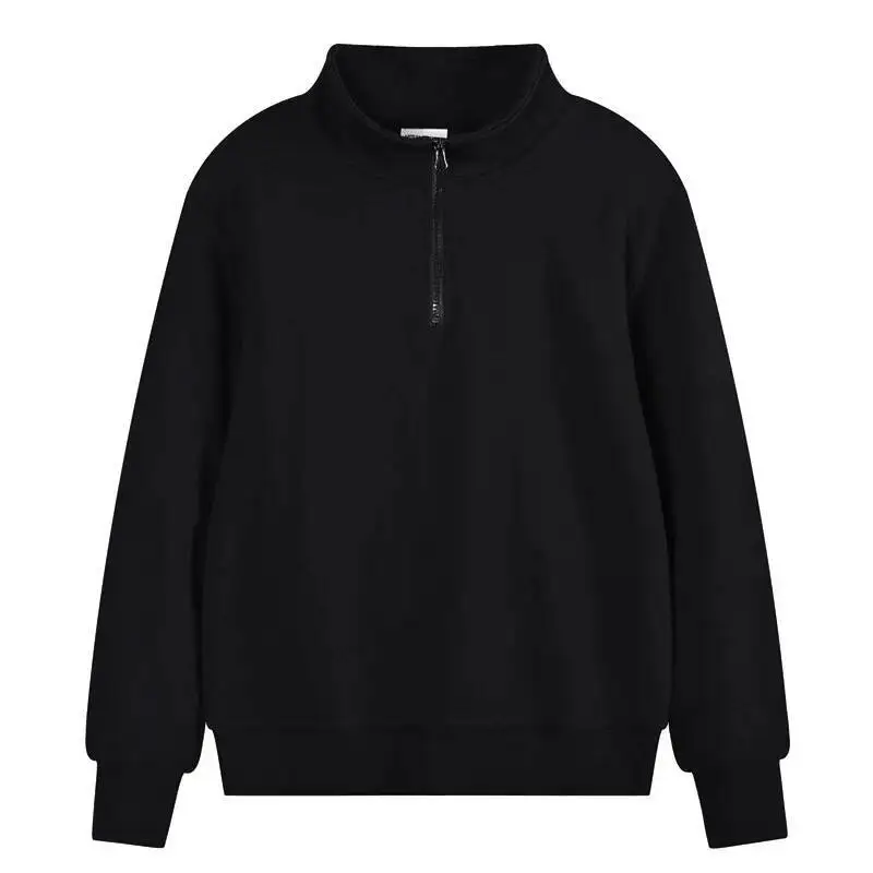 Men's Sweatshirt 2025 Autumn Heavyweight Base Layer Sweater Half Placket Zipper Stand Collar Casual Fashion Long Sleeve T-shirt
Men's Sweatshirt 2025 Autumn Heavyweight Base Layer Sweater Half Placket Zipper Stand Collar Casual Fashion Long Sleeve T-shirt