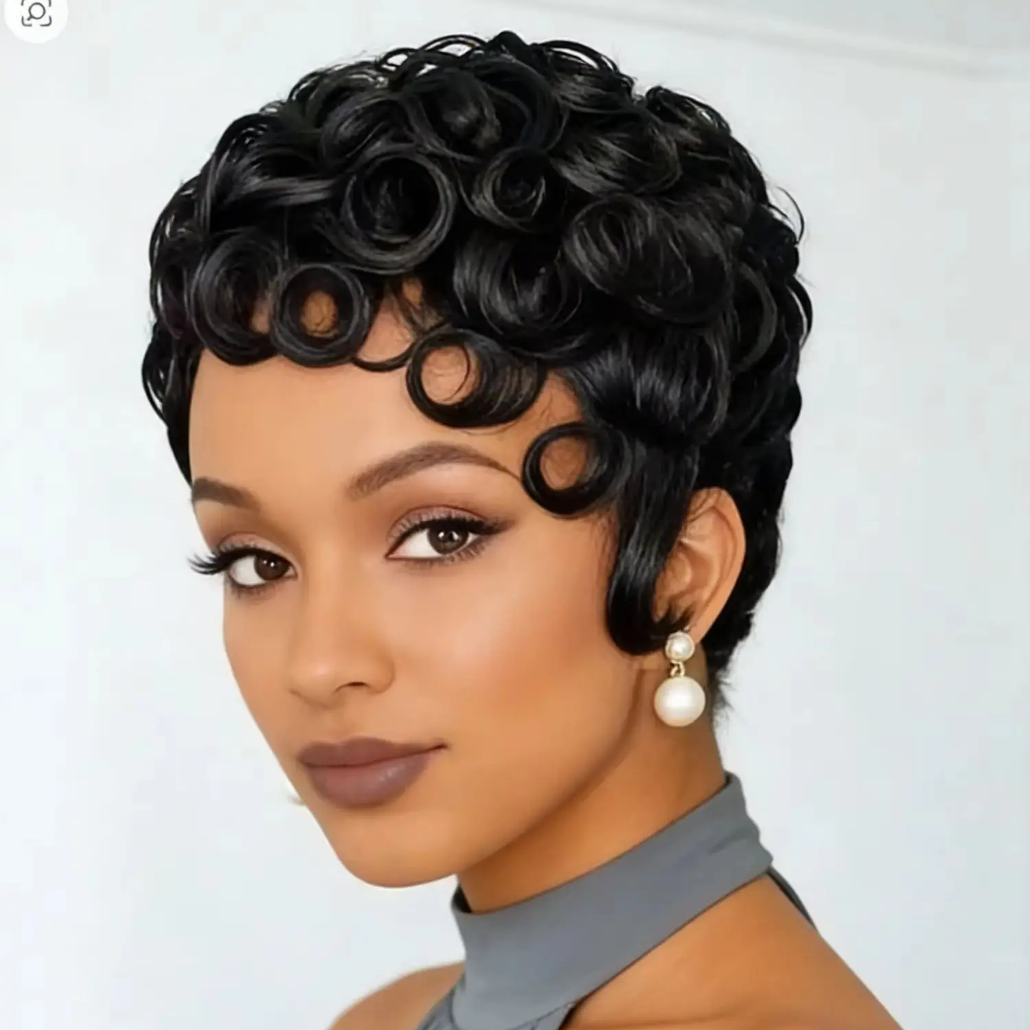 Short Pixie Cut Wig for Women Brazilian Human Hair Full Machine Made Wig Ready to Wear
Short Pixie Cut Wig for Women Brazilian Human Hair Full Machine Made Wig Ready to Wear